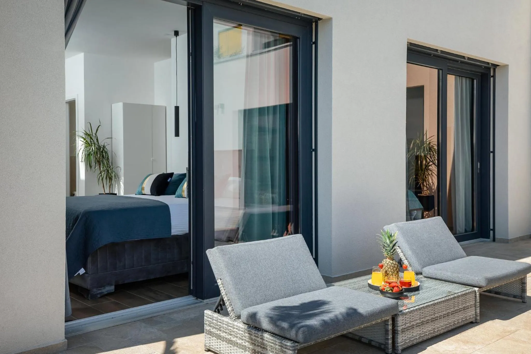 Bed in Belvedere Holidays Villas