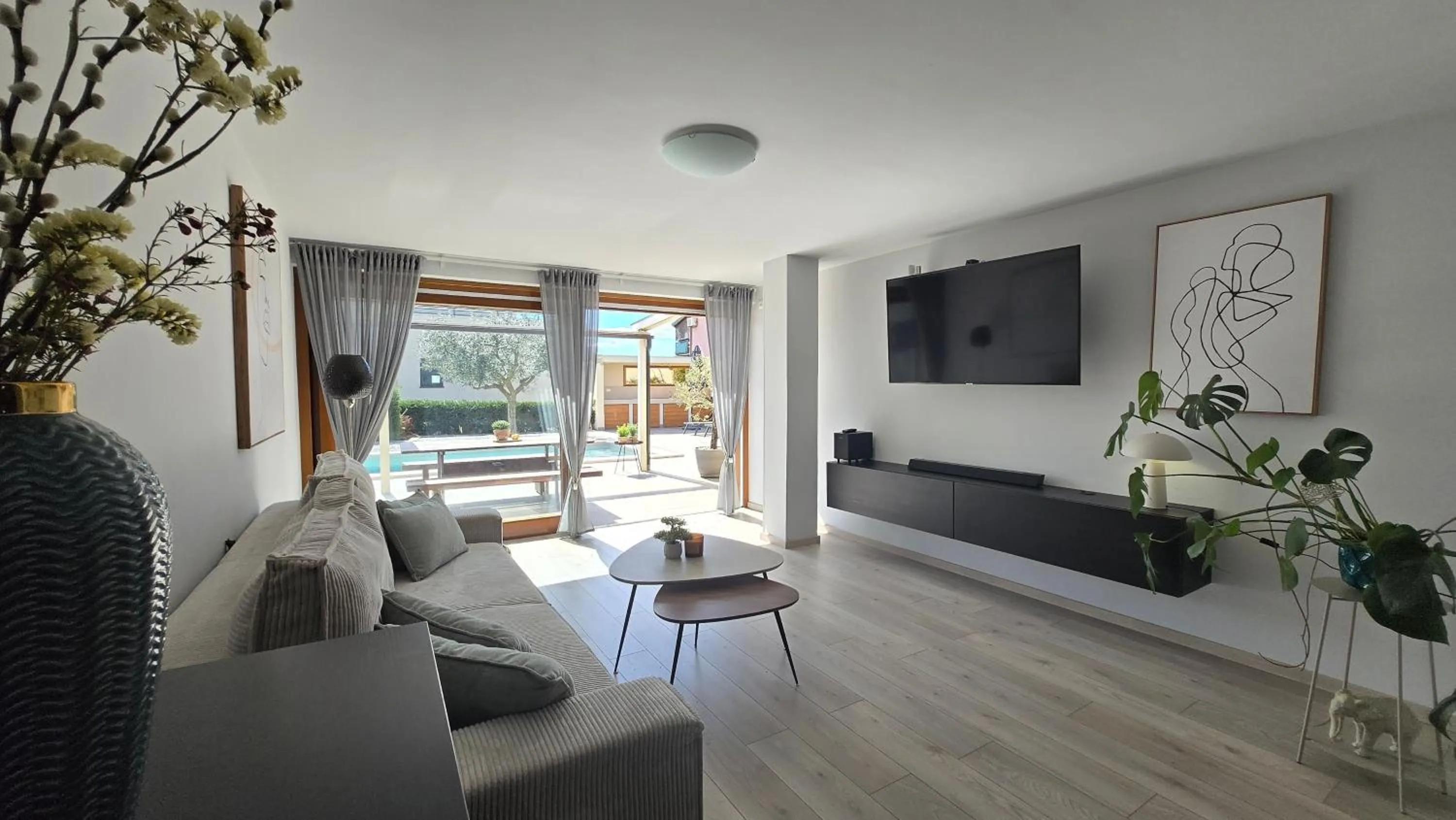 Living room in Belvedere Holidays Villas