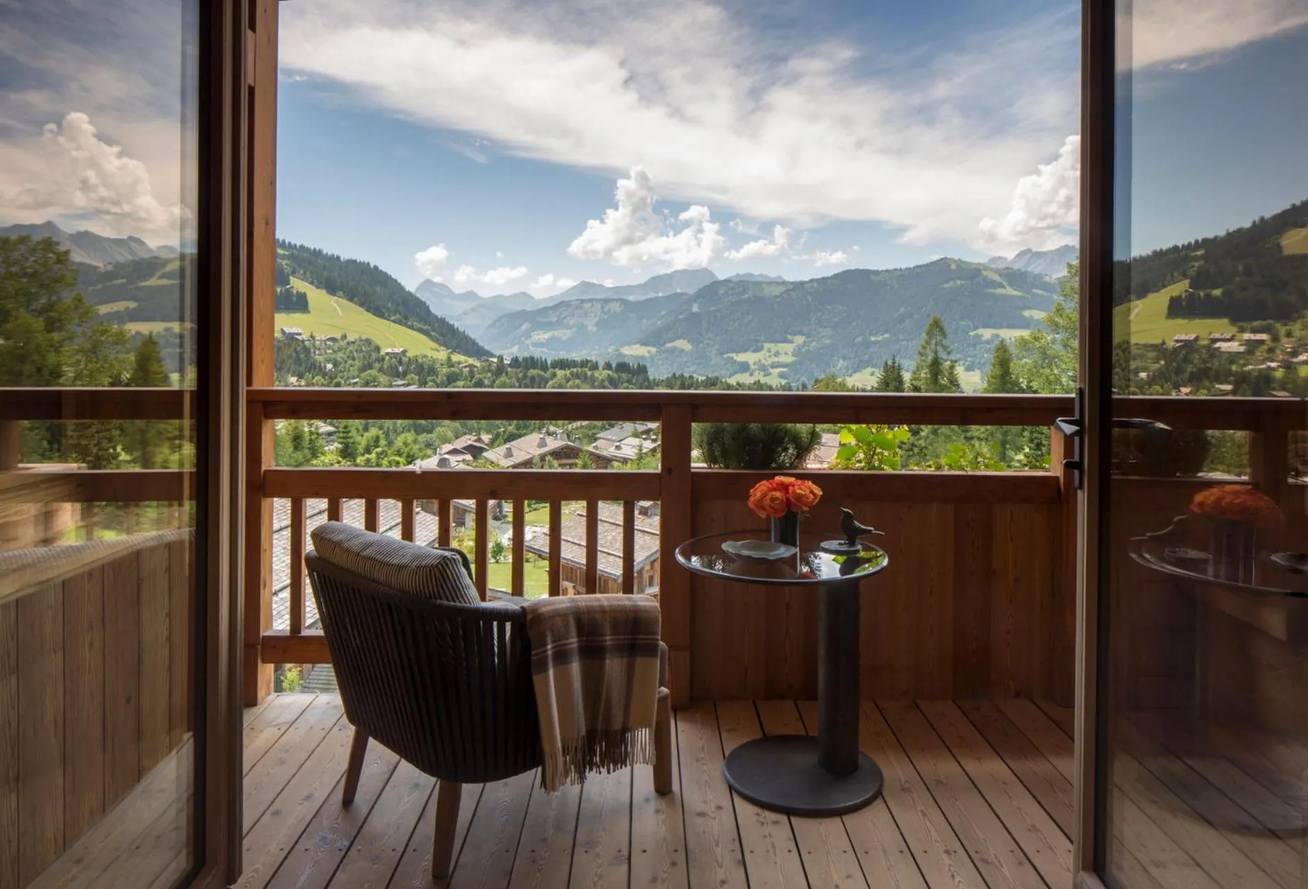 Balcony/Terrace in Four Seasons Resort Megeve