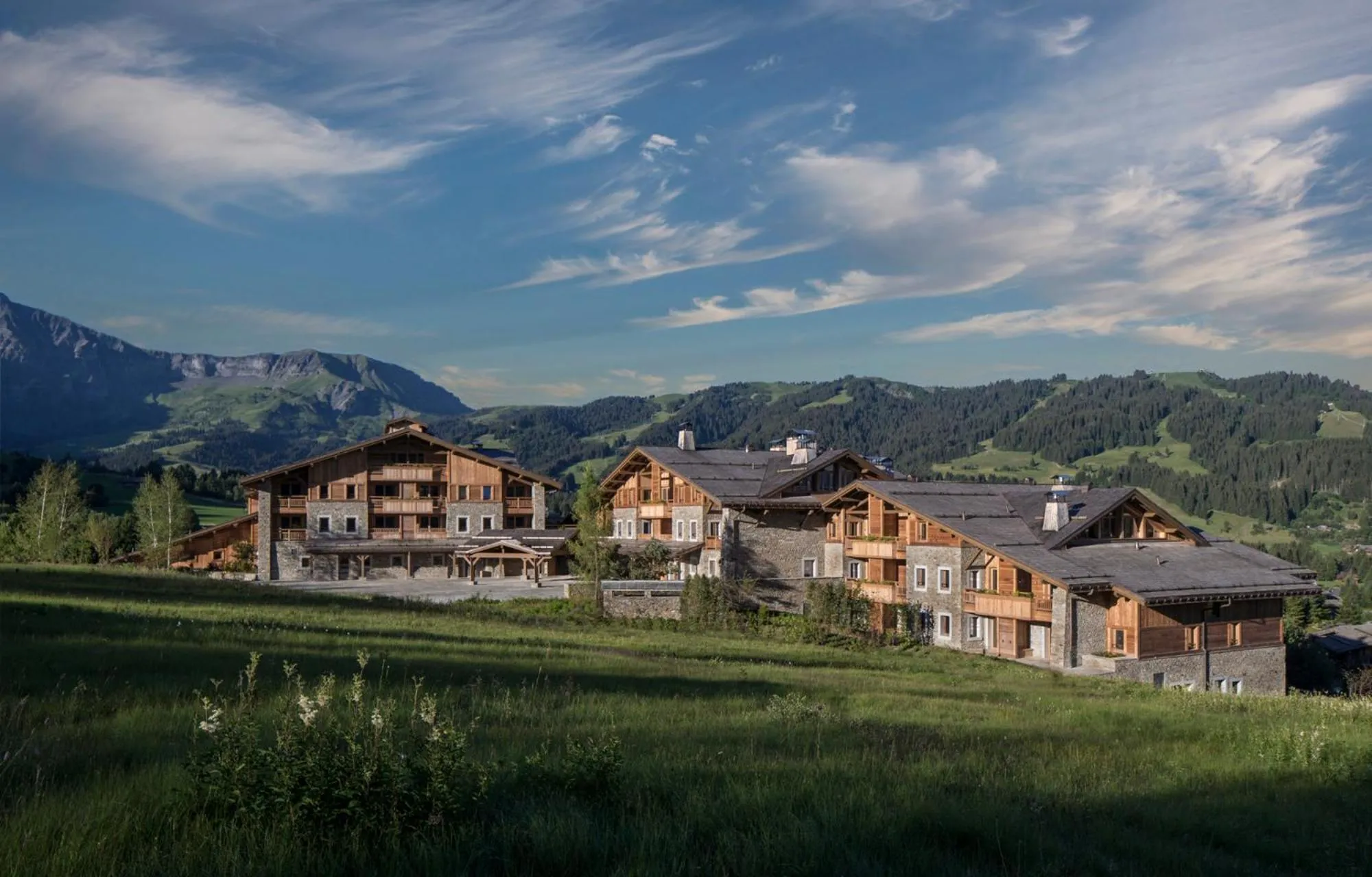 Property building in Four Seasons Resort Megeve