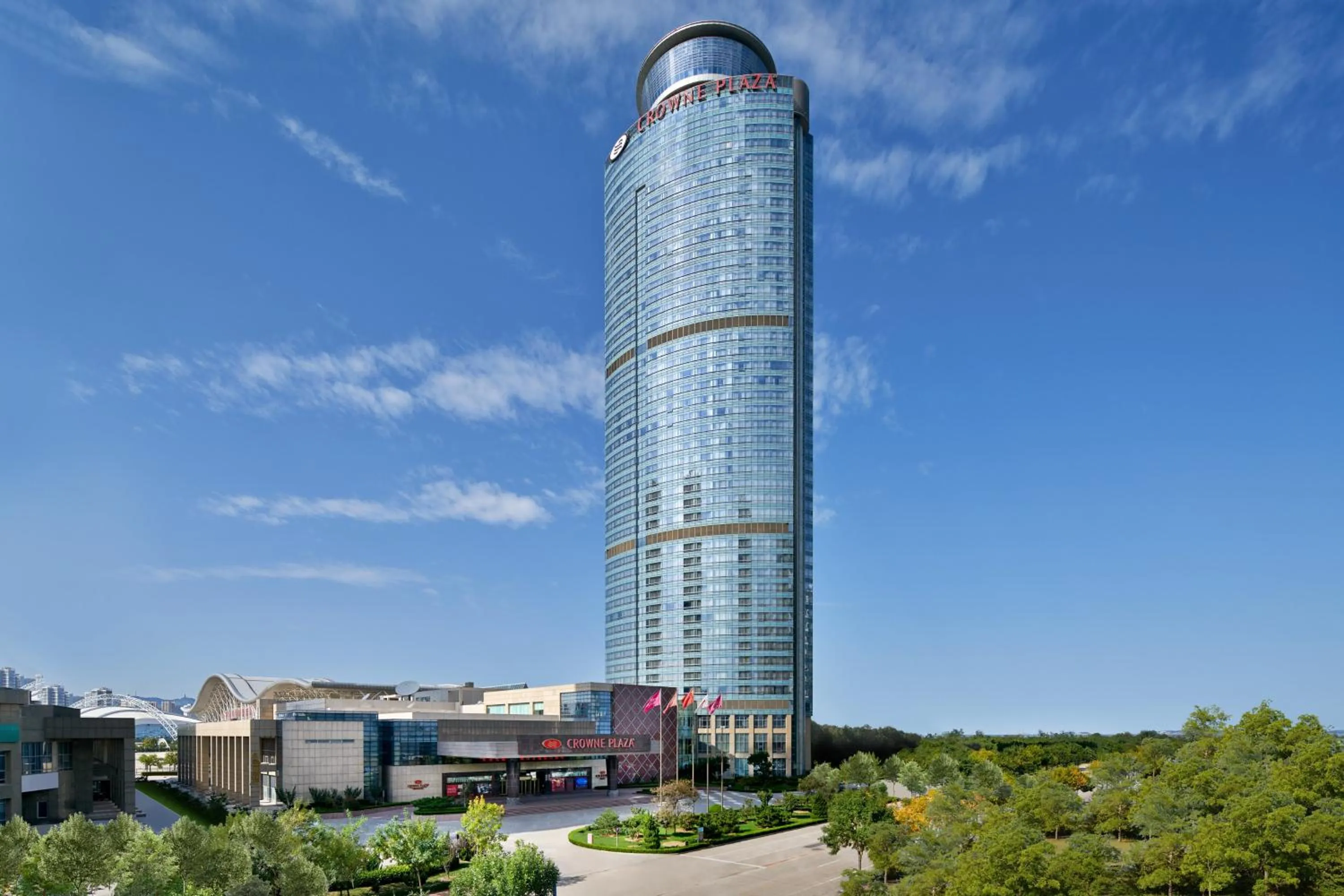 Property building in Crowne Plaza Yantai Sea View by IHG