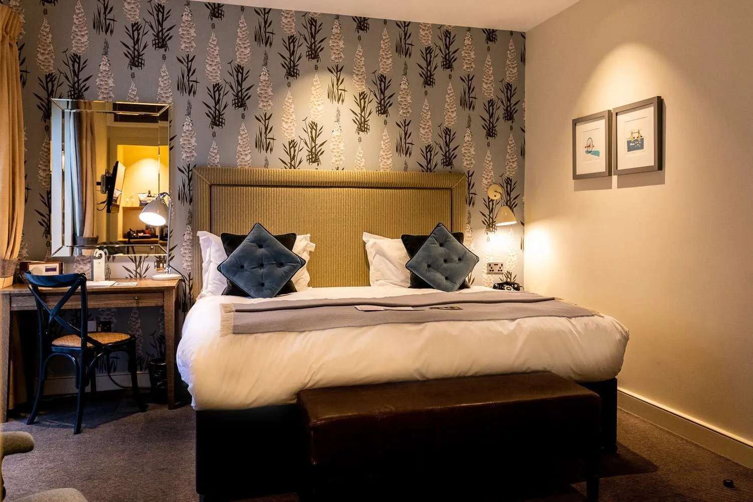 Bed in The Alma Hotel