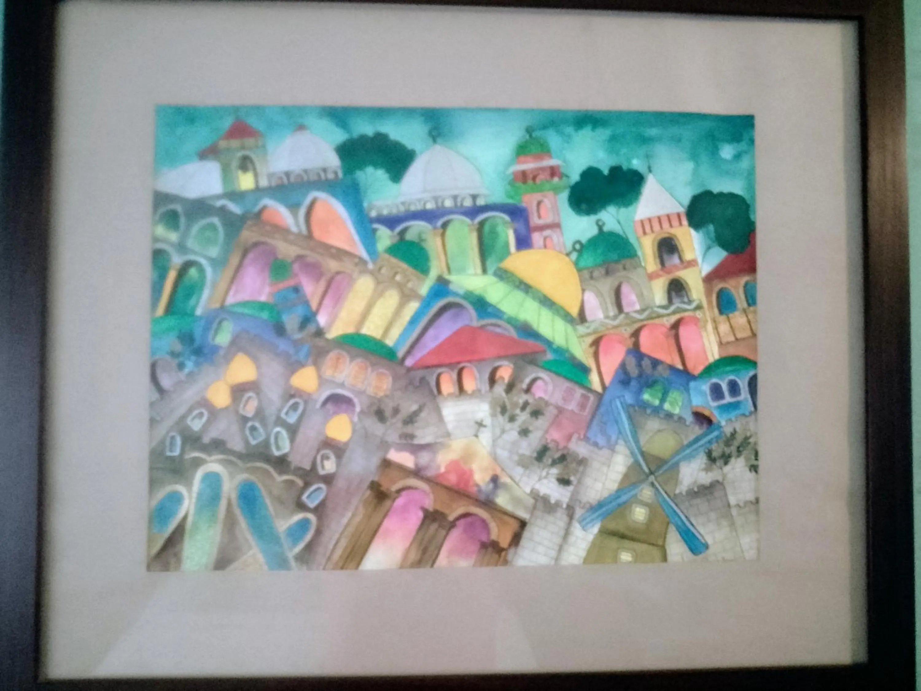 Decorative detail in The Little B&B on the Hill