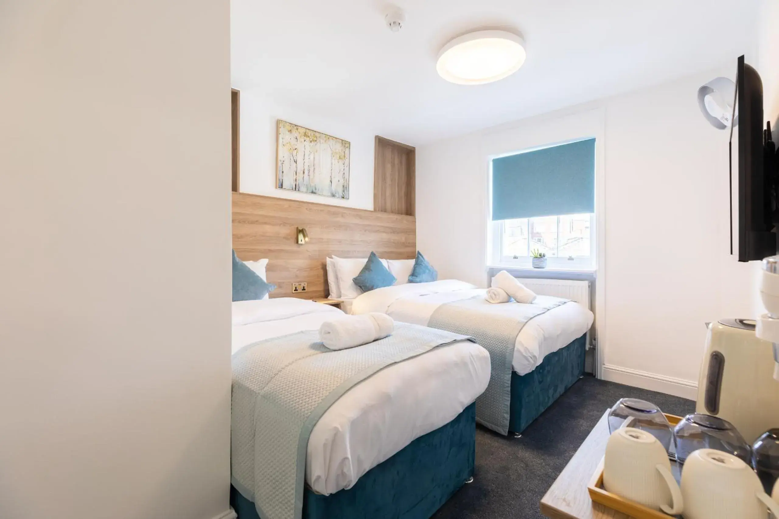 View (from property/room), Bed in The Chapter Hotels - Griffin House View (from property/room), Bed in The Chapter Hotels - Griffin House