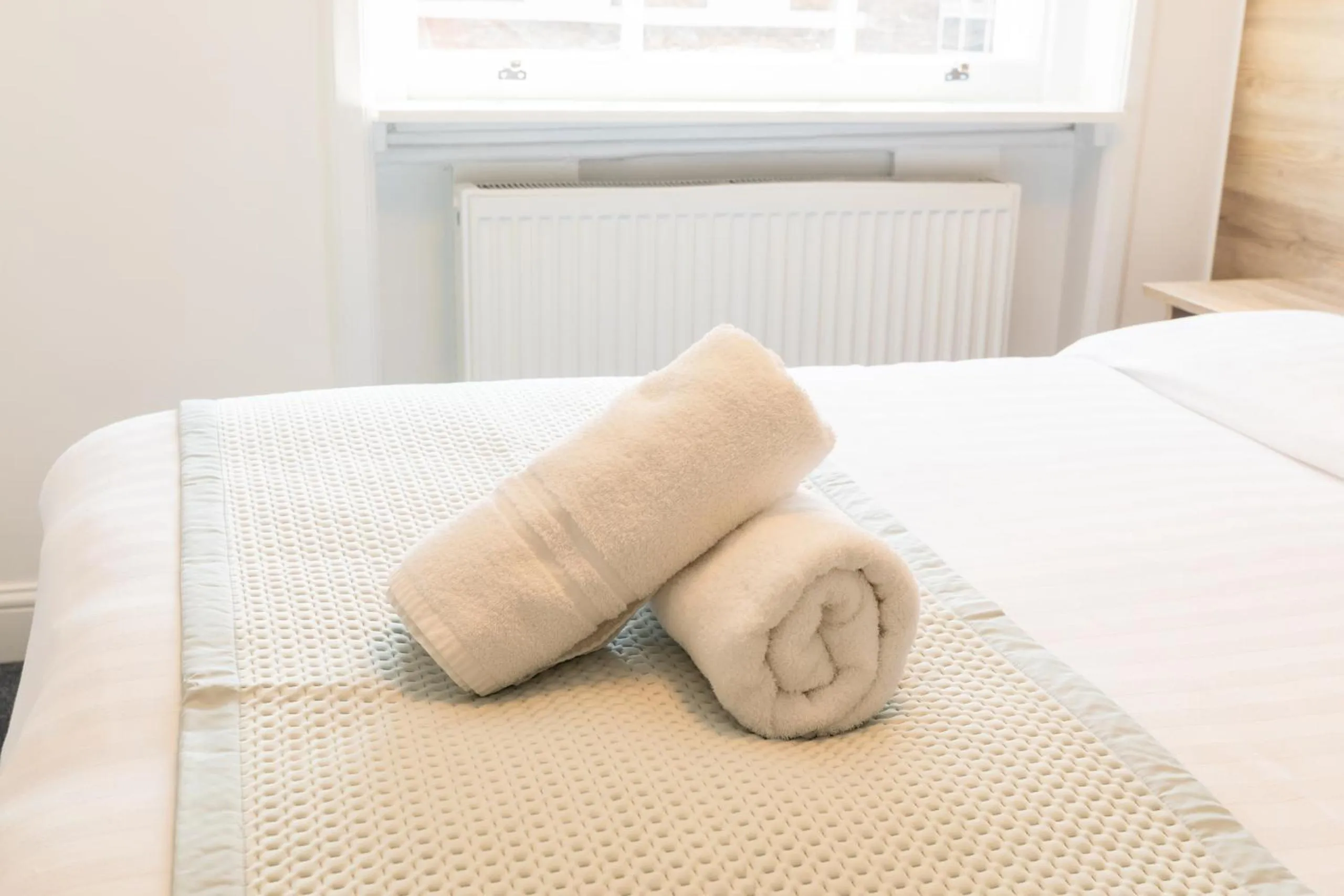 View (from property/room), Bed in The Chapter Hotels - Griffin House