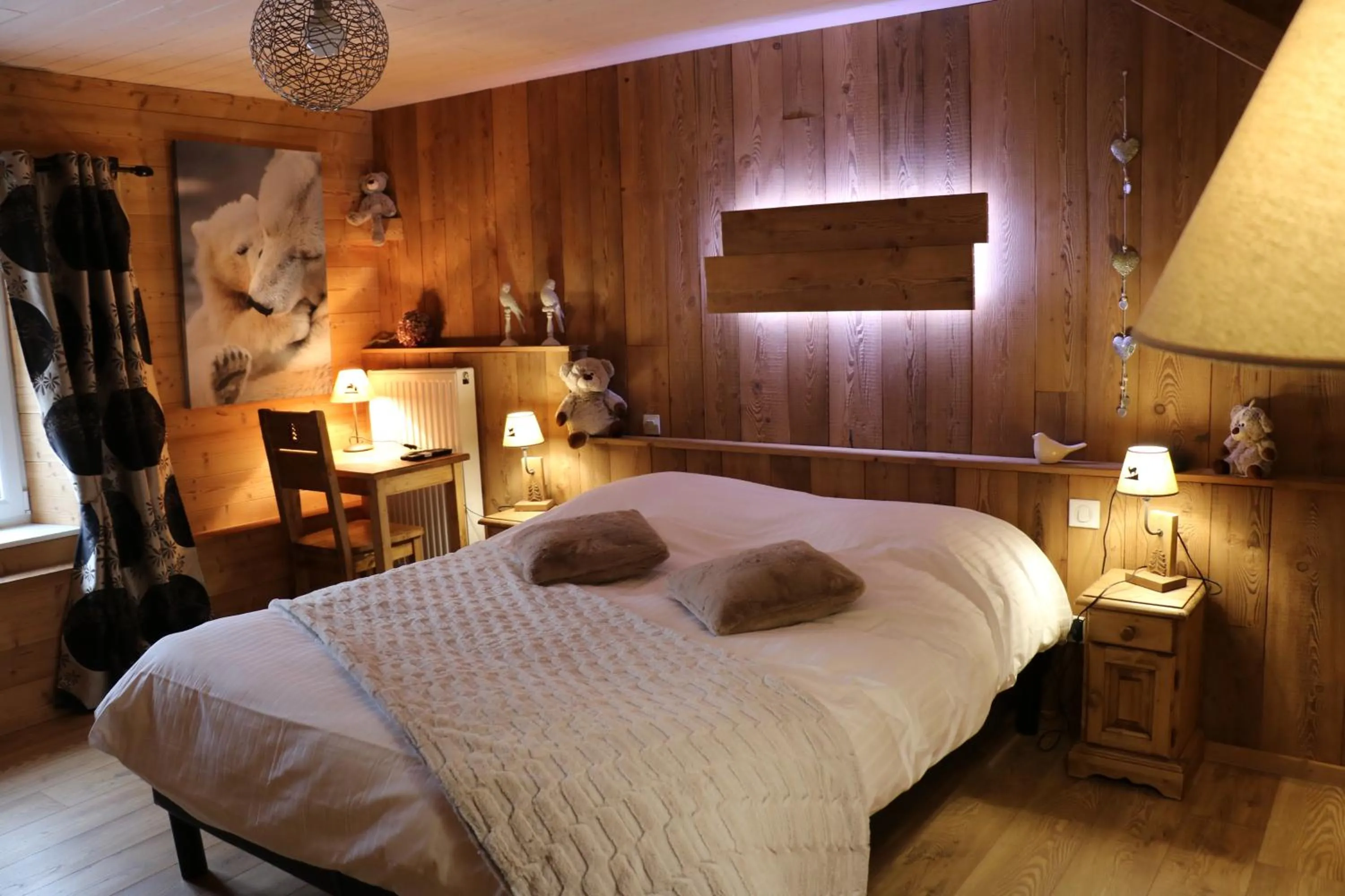 Bed in Auberge Lorraine