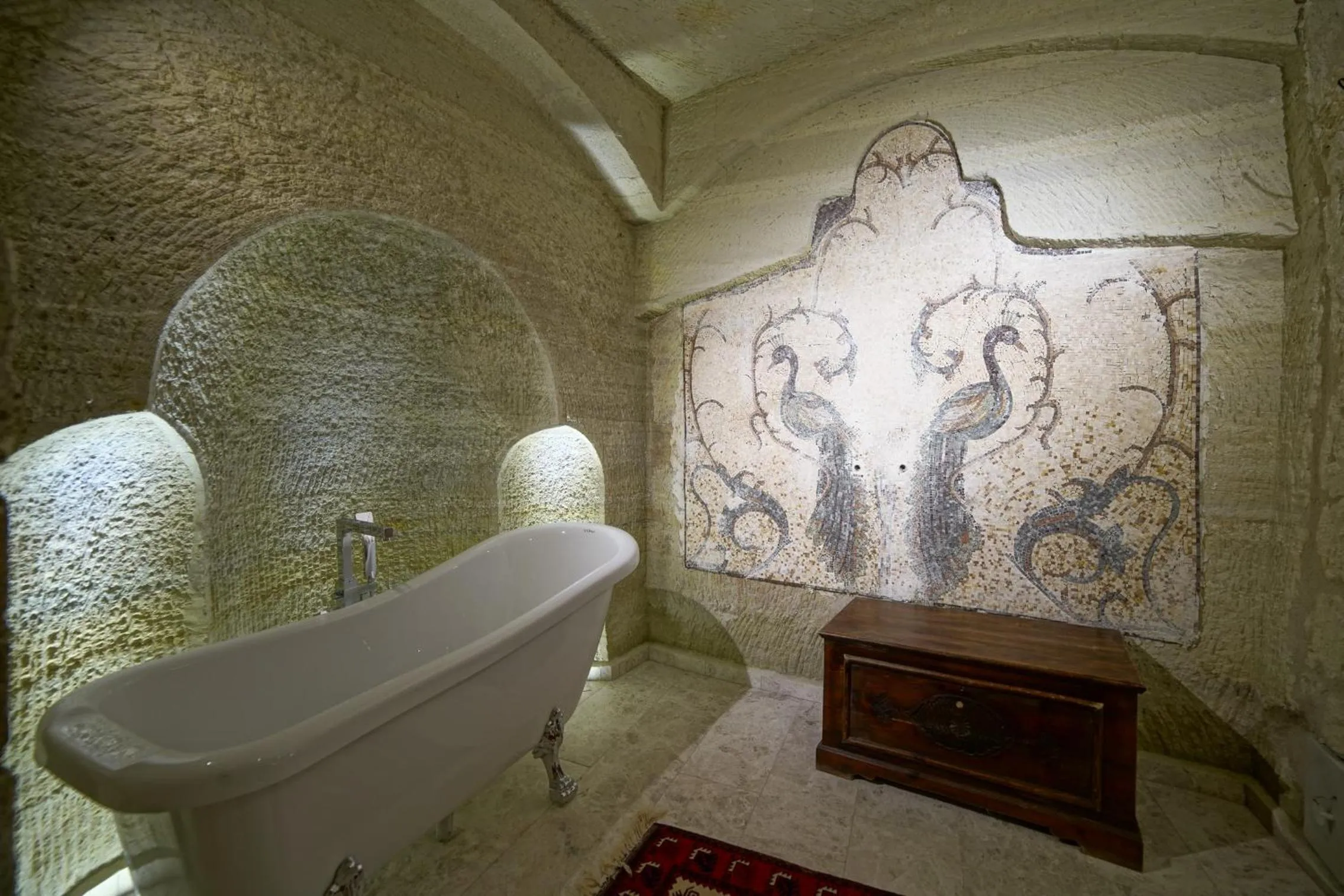 Shower in Panoramic Cave Hotel