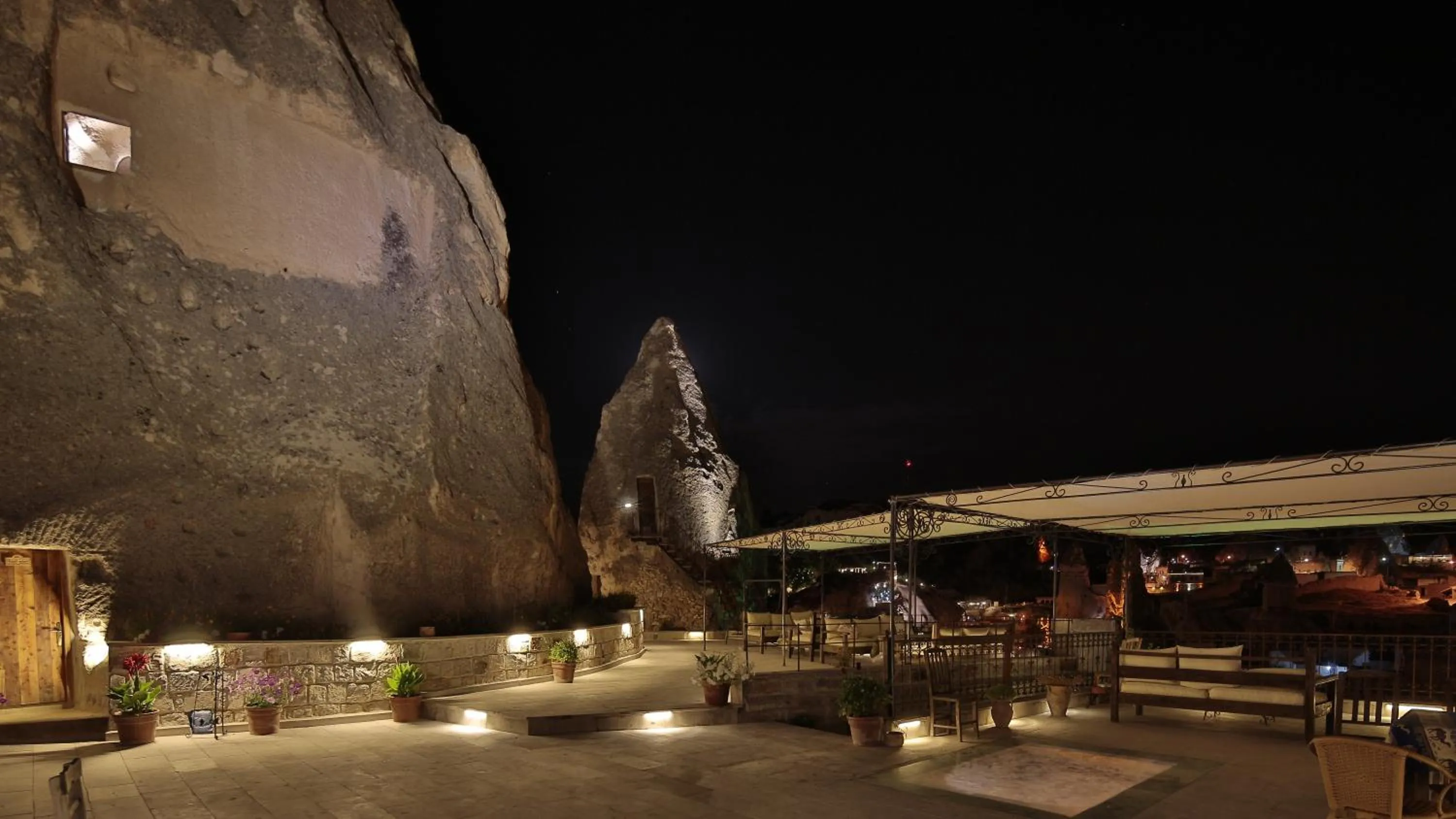Bird's eye view in Panoramic Cave Hotel