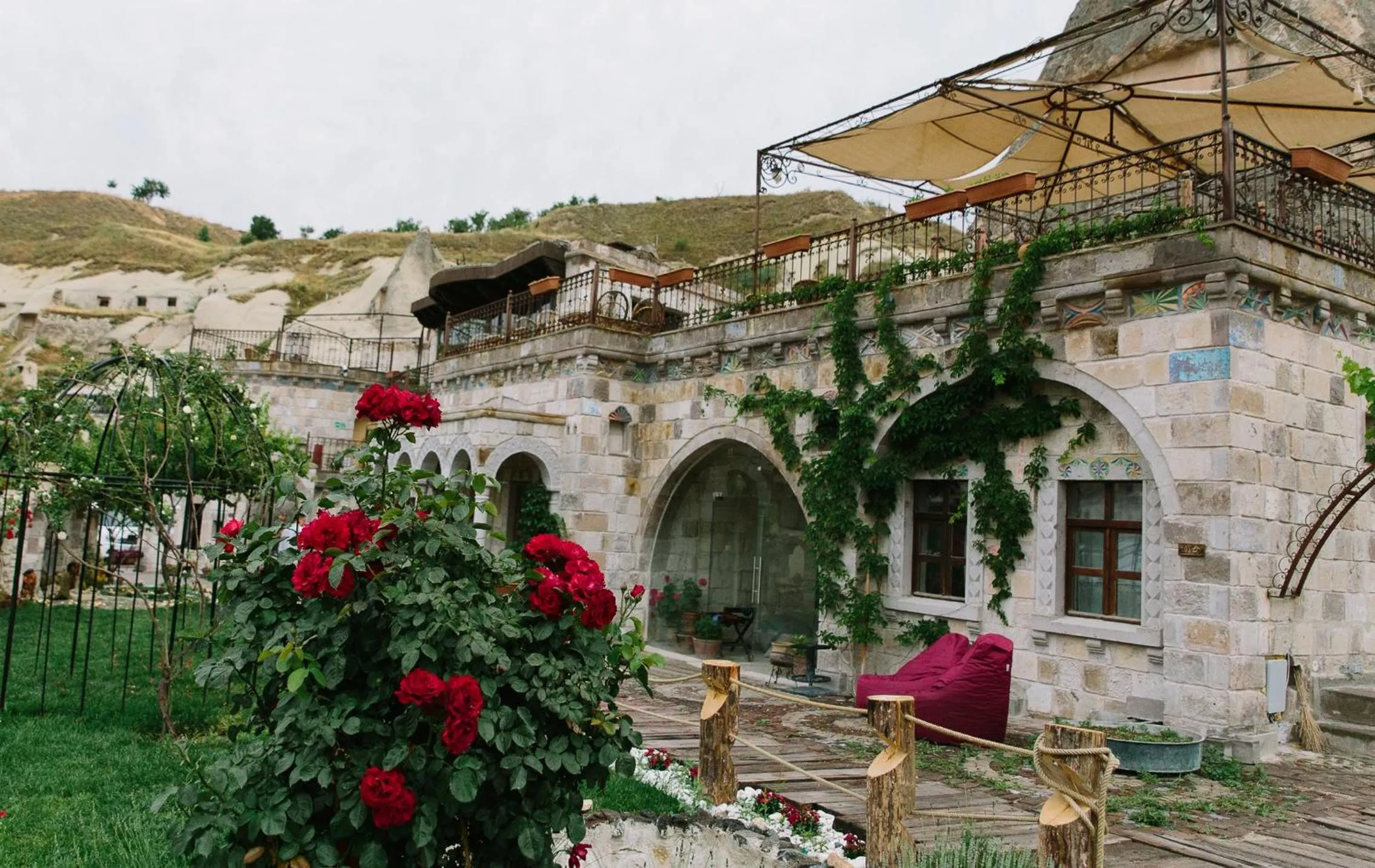 Facade/entrance in Panoramic Cave Hotel