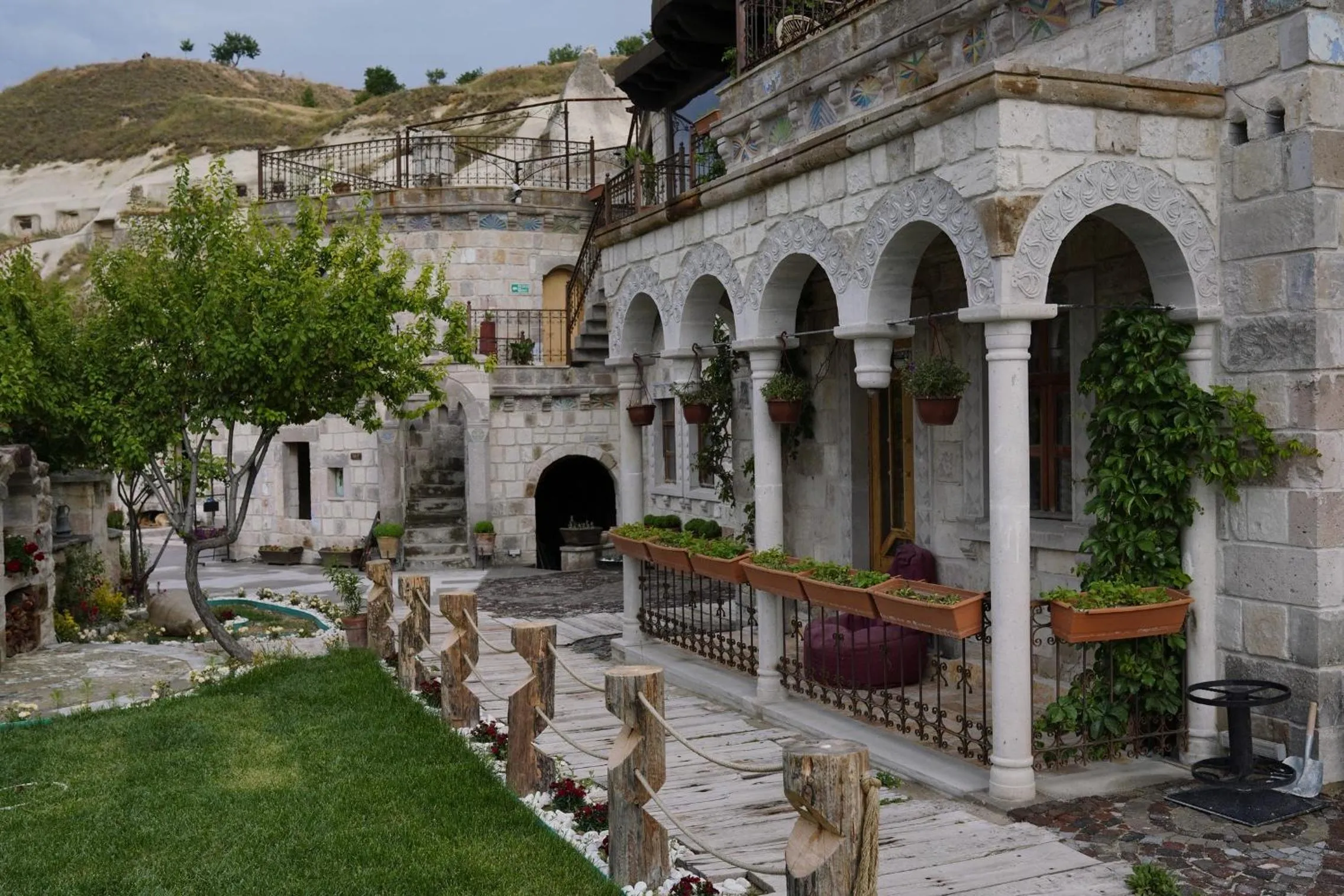 Facade/entrance in Panoramic Cave Hotel