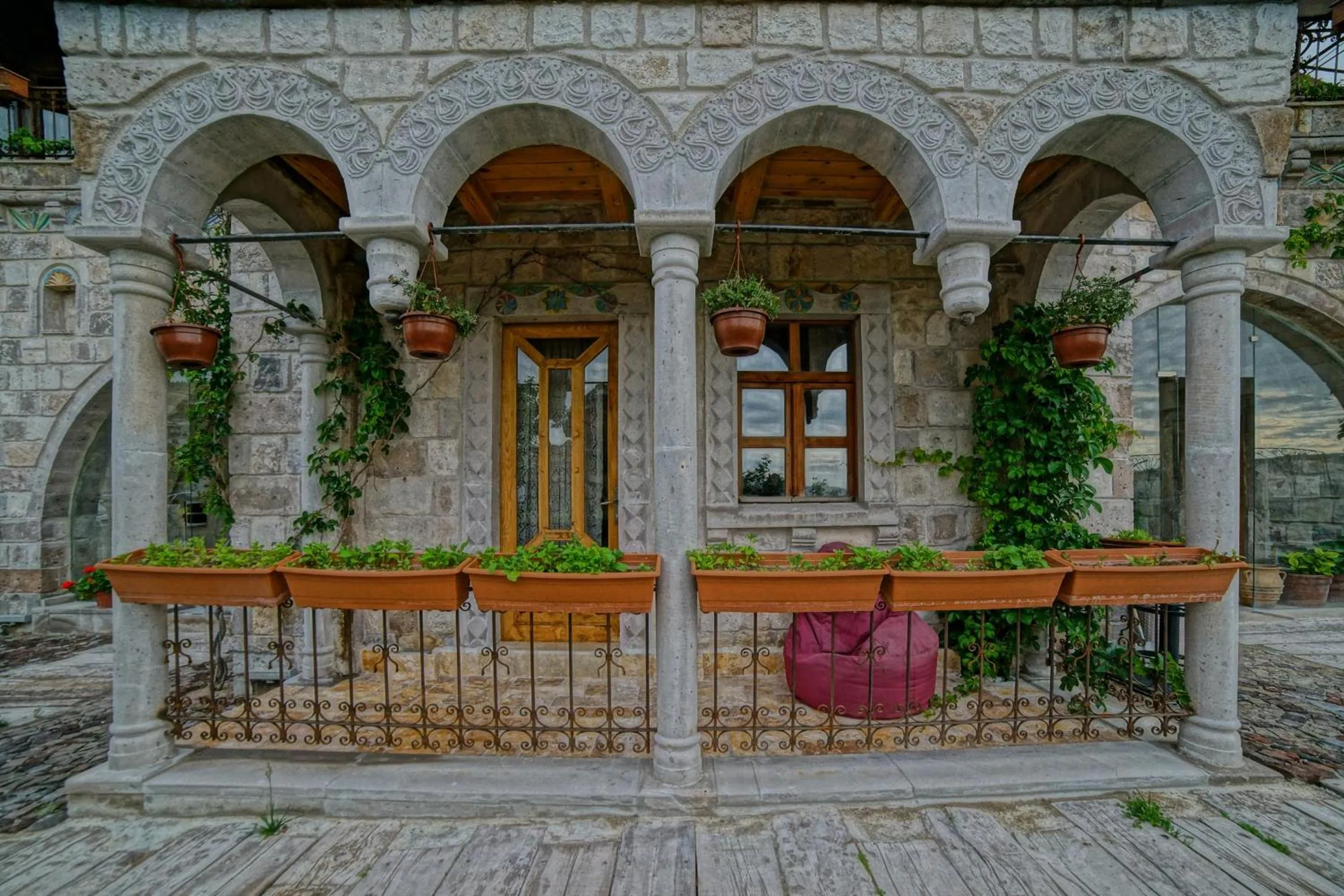 Facade/entrance in Panoramic Cave Hotel