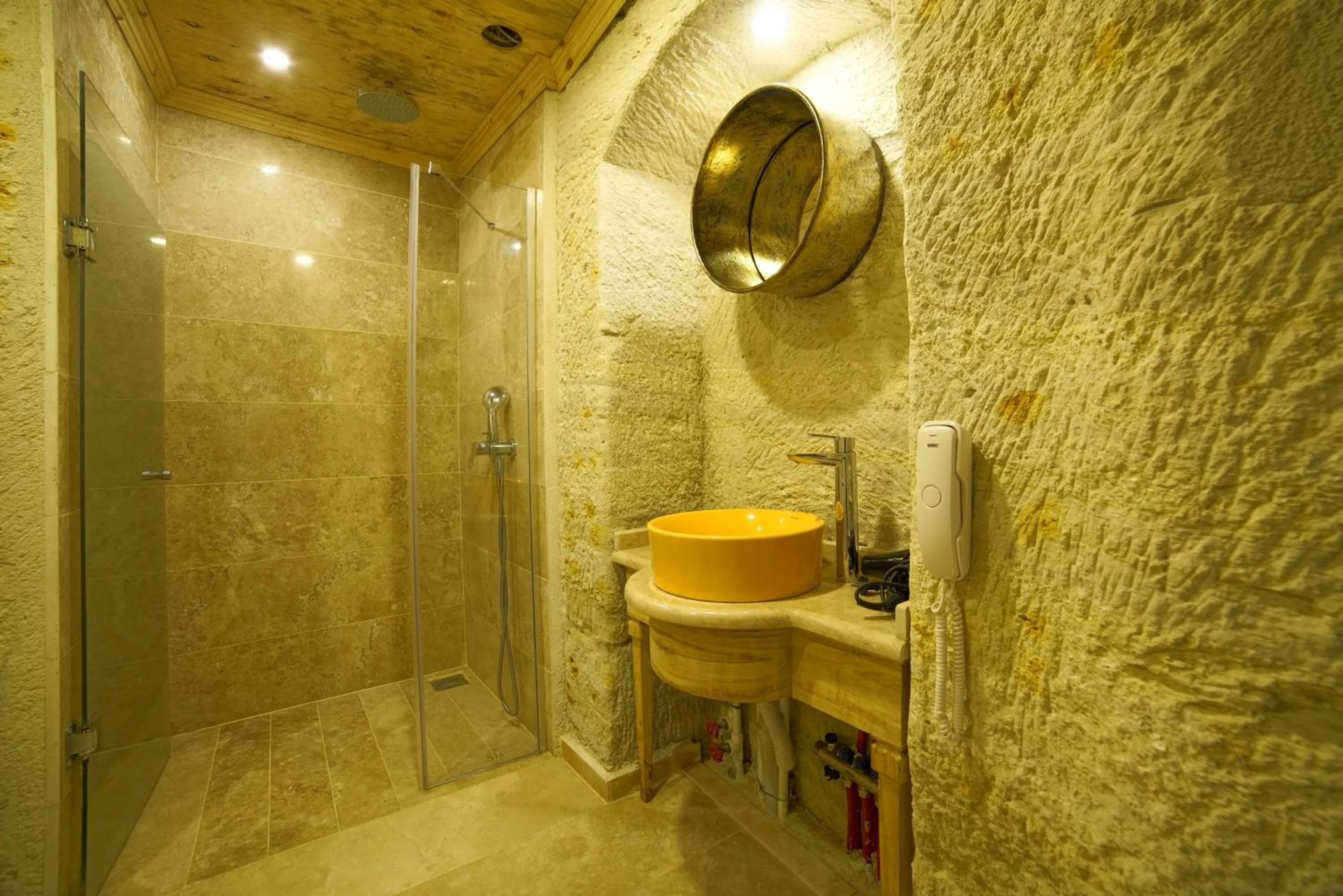Shower in Panoramic Cave Hotel