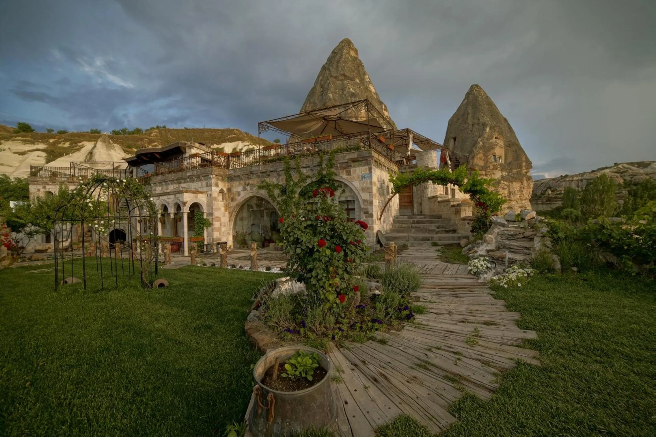 Property building in Panoramic Cave Hotel
