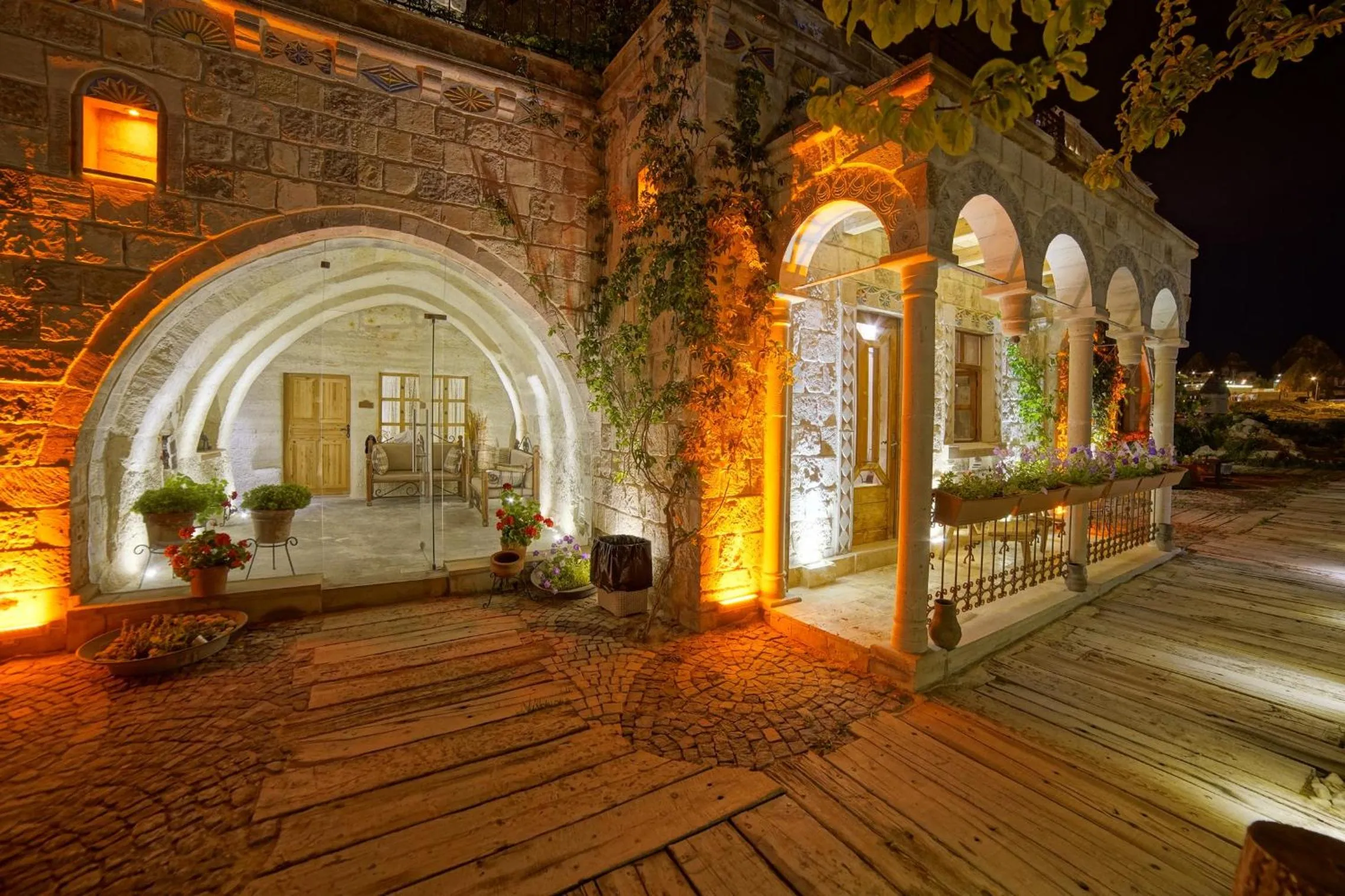 Facade/entrance in Panoramic Cave Hotel