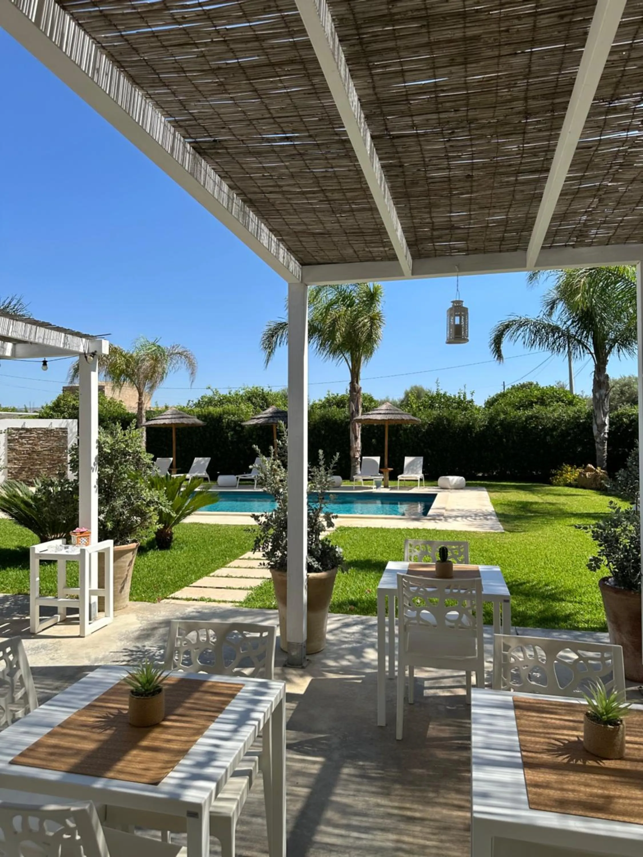 Patio in Sun of Sicily