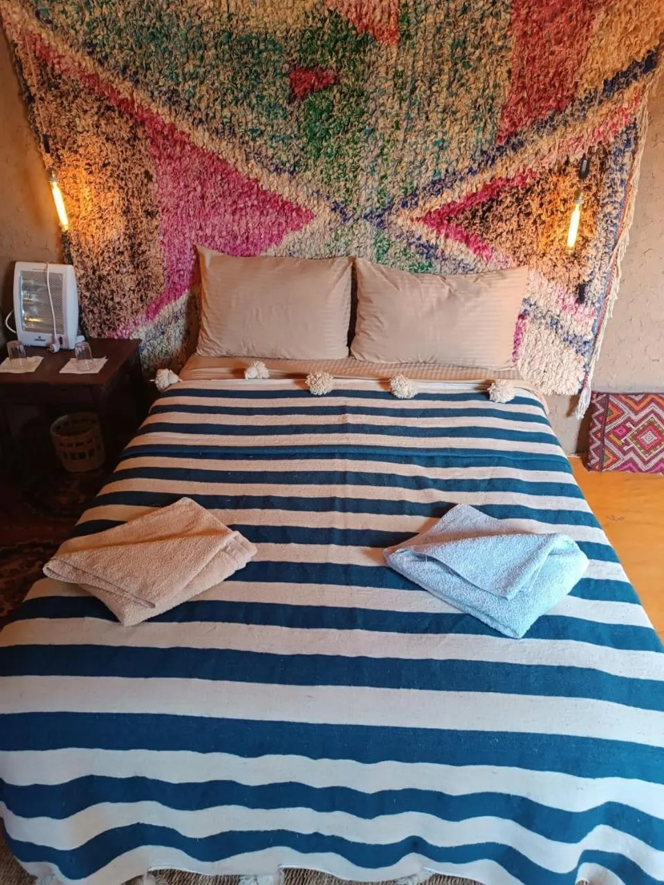 Bed in Kasbah Oulad Othmane