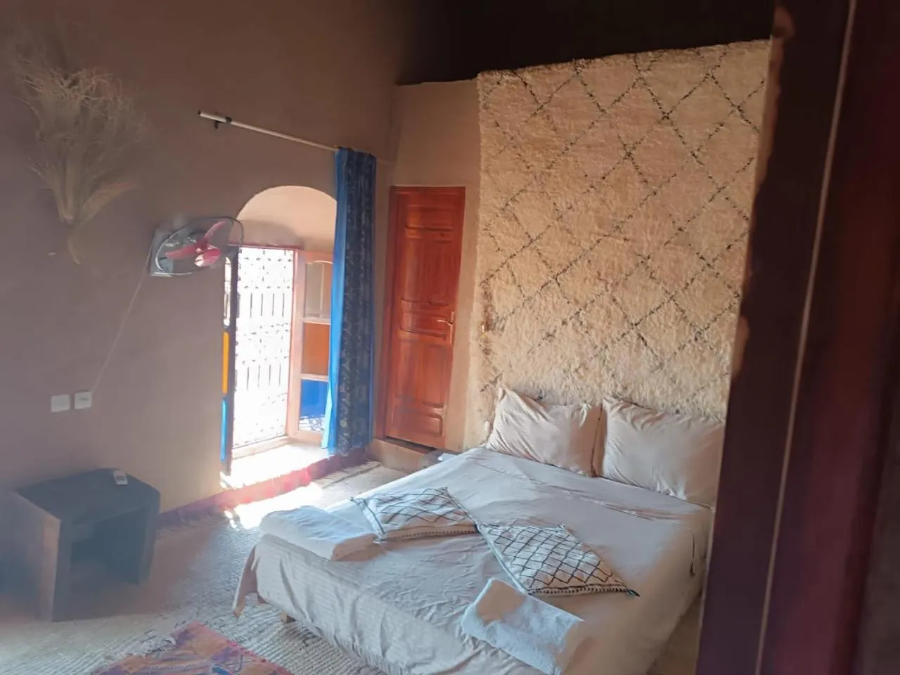 Bed in Kasbah Oulad Othmane