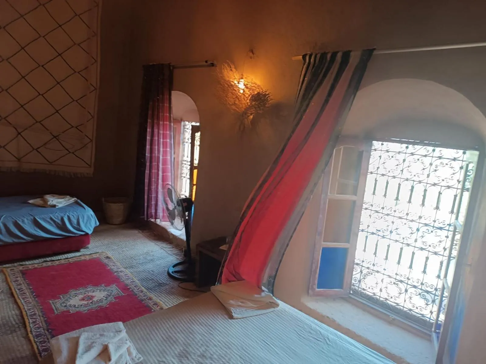 Bed in Kasbah Oulad Othmane