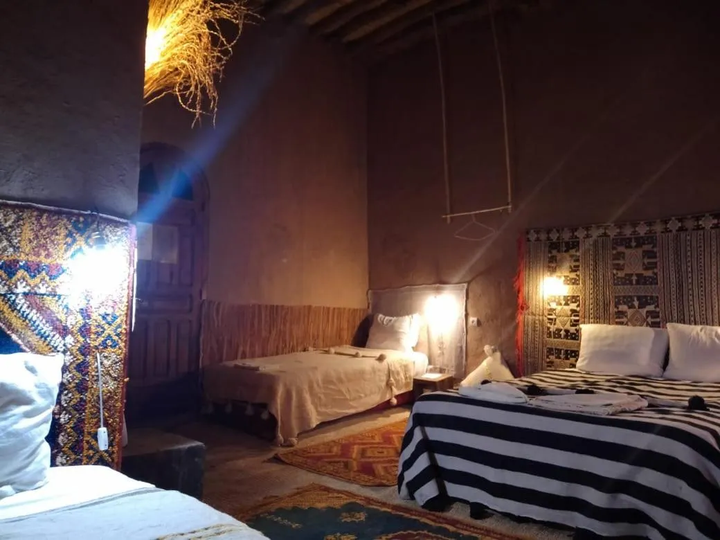 Bed in Kasbah Oulad Othmane