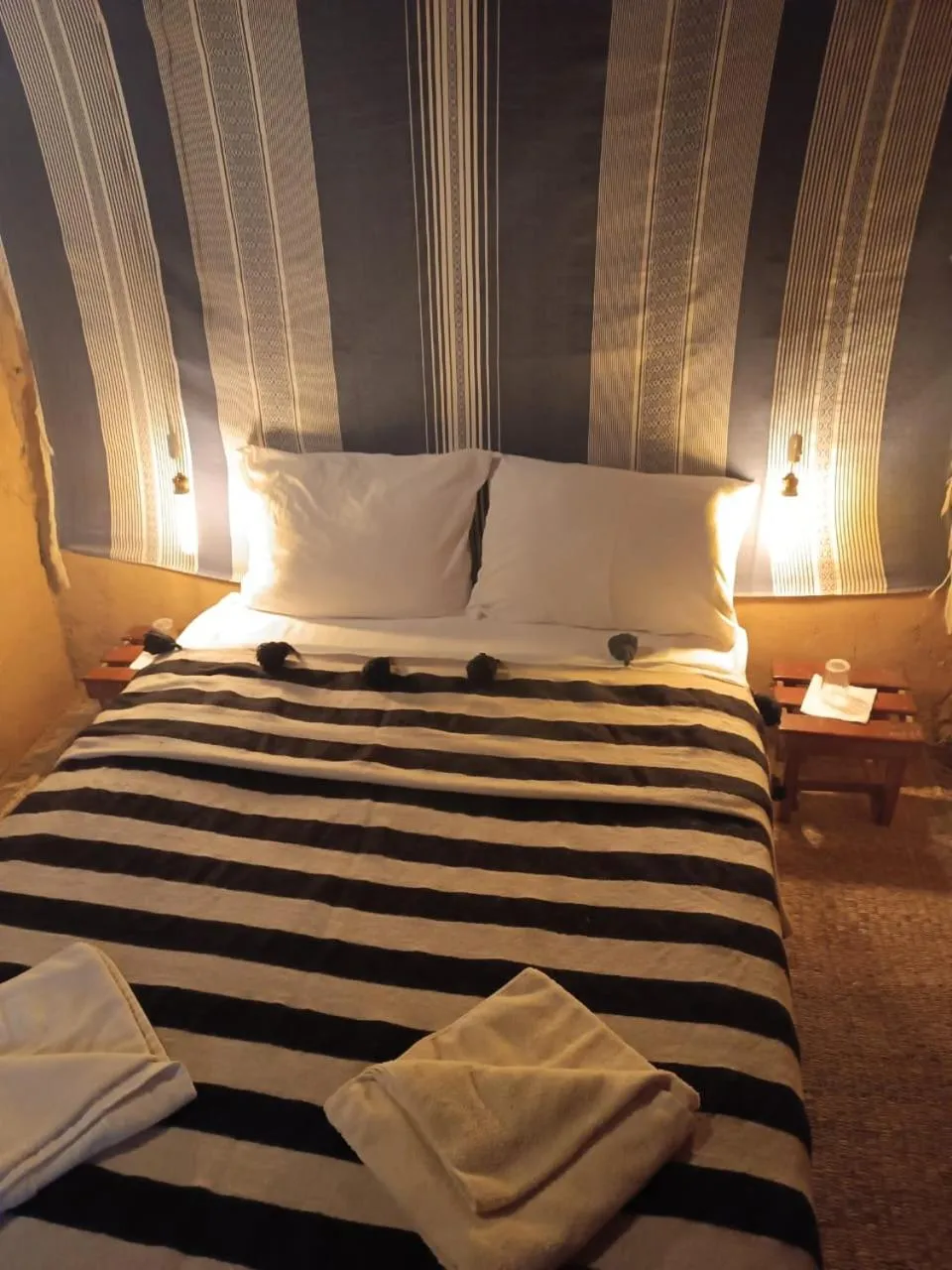 Bed in Kasbah Oulad Othmane