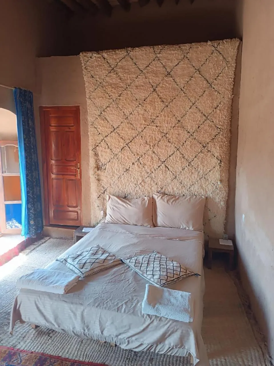 Bed in Kasbah Oulad Othmane