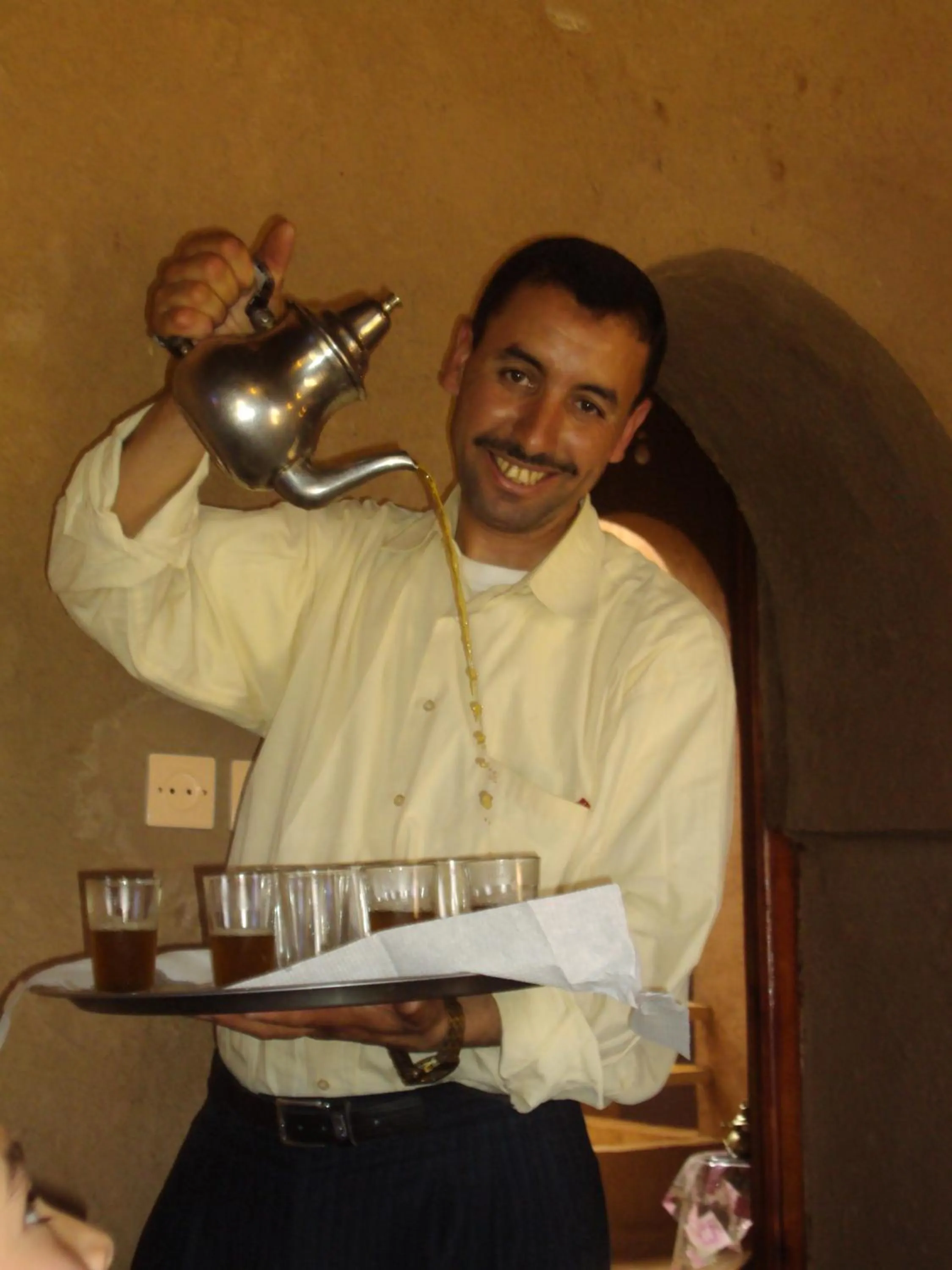 Staff in Kasbah Oulad Othmane