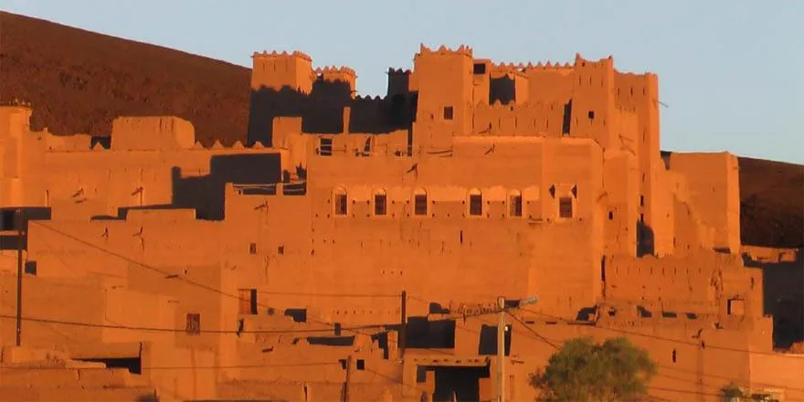 Facade/entrance in Kasbah Oulad Othmane