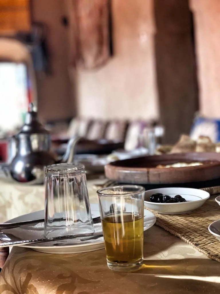 Food and drinks in Kasbah Oulad Othmane