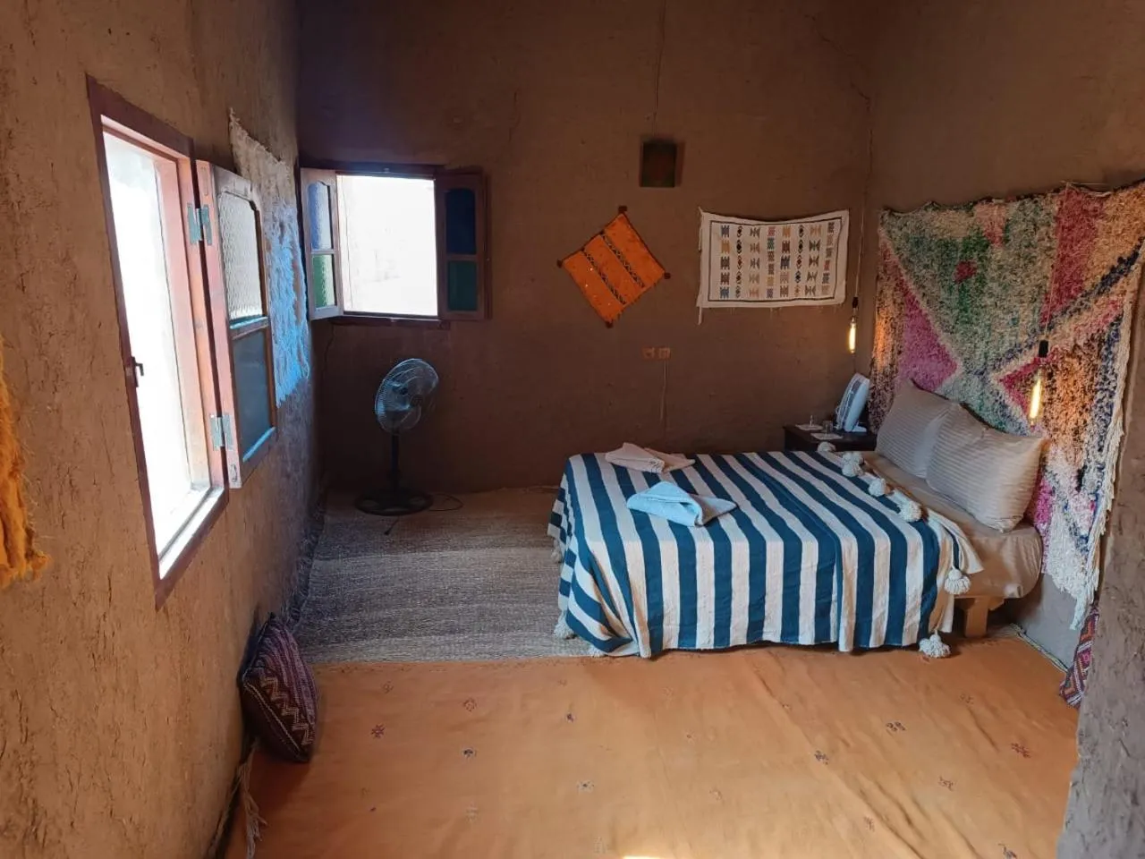 Bed in Kasbah Oulad Othmane