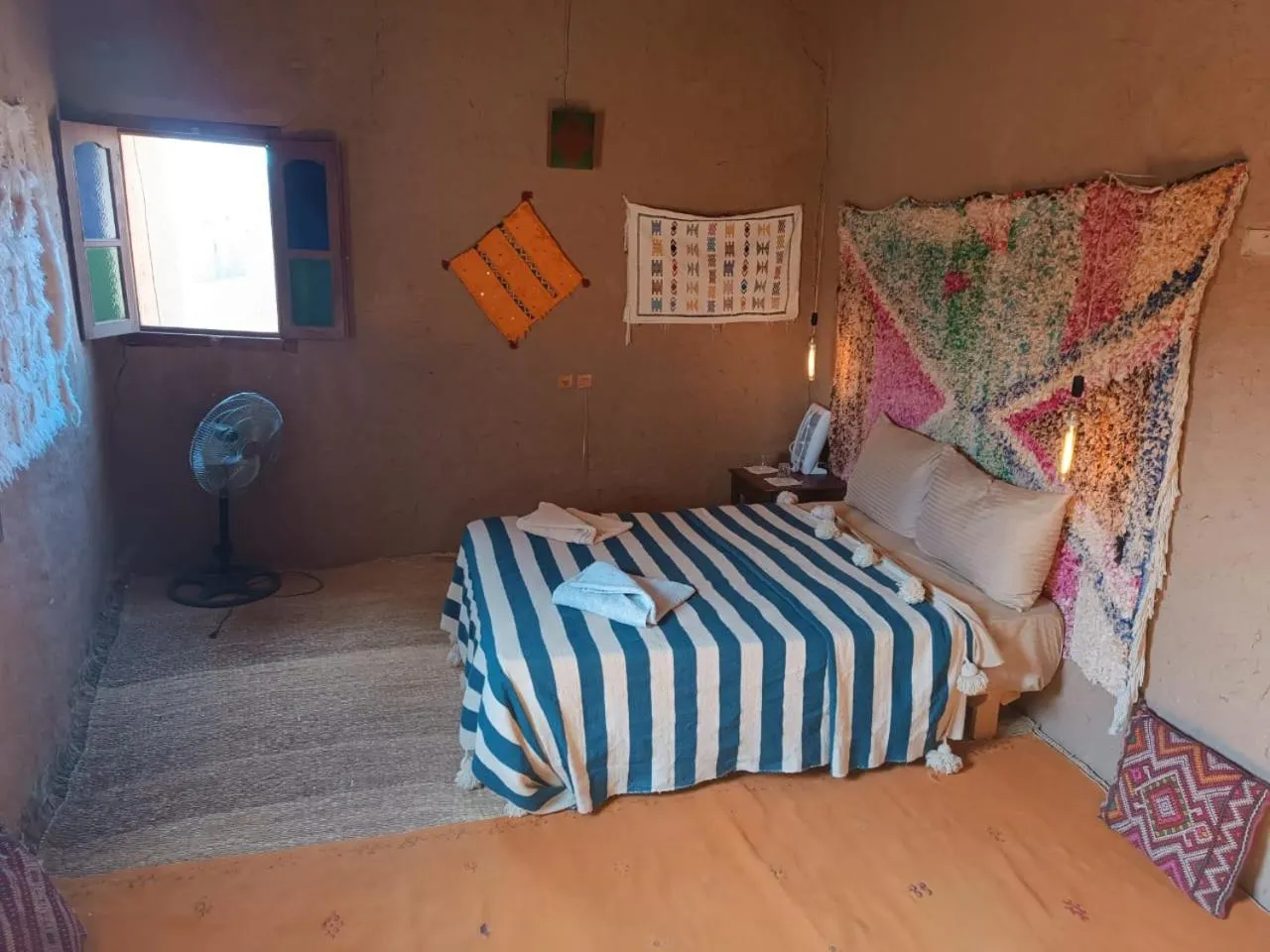 Bed in Kasbah Oulad Othmane