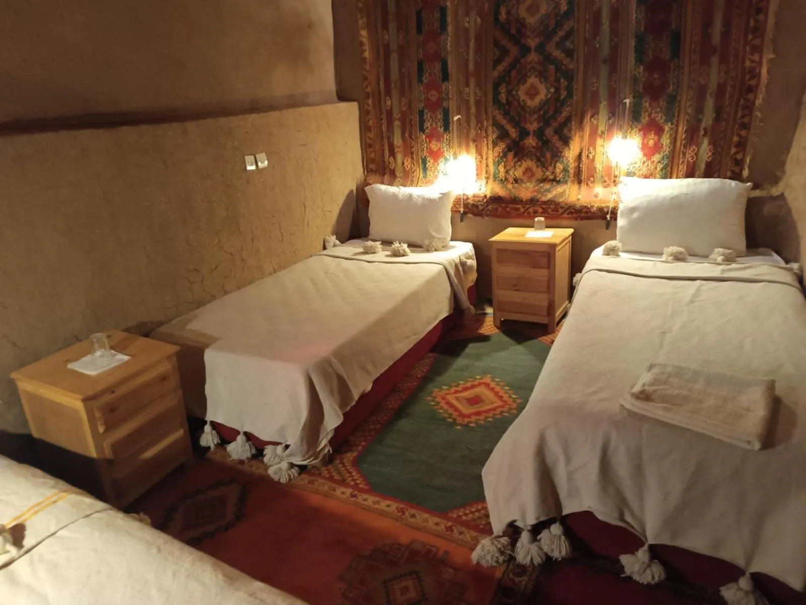 Bed in Kasbah Oulad Othmane