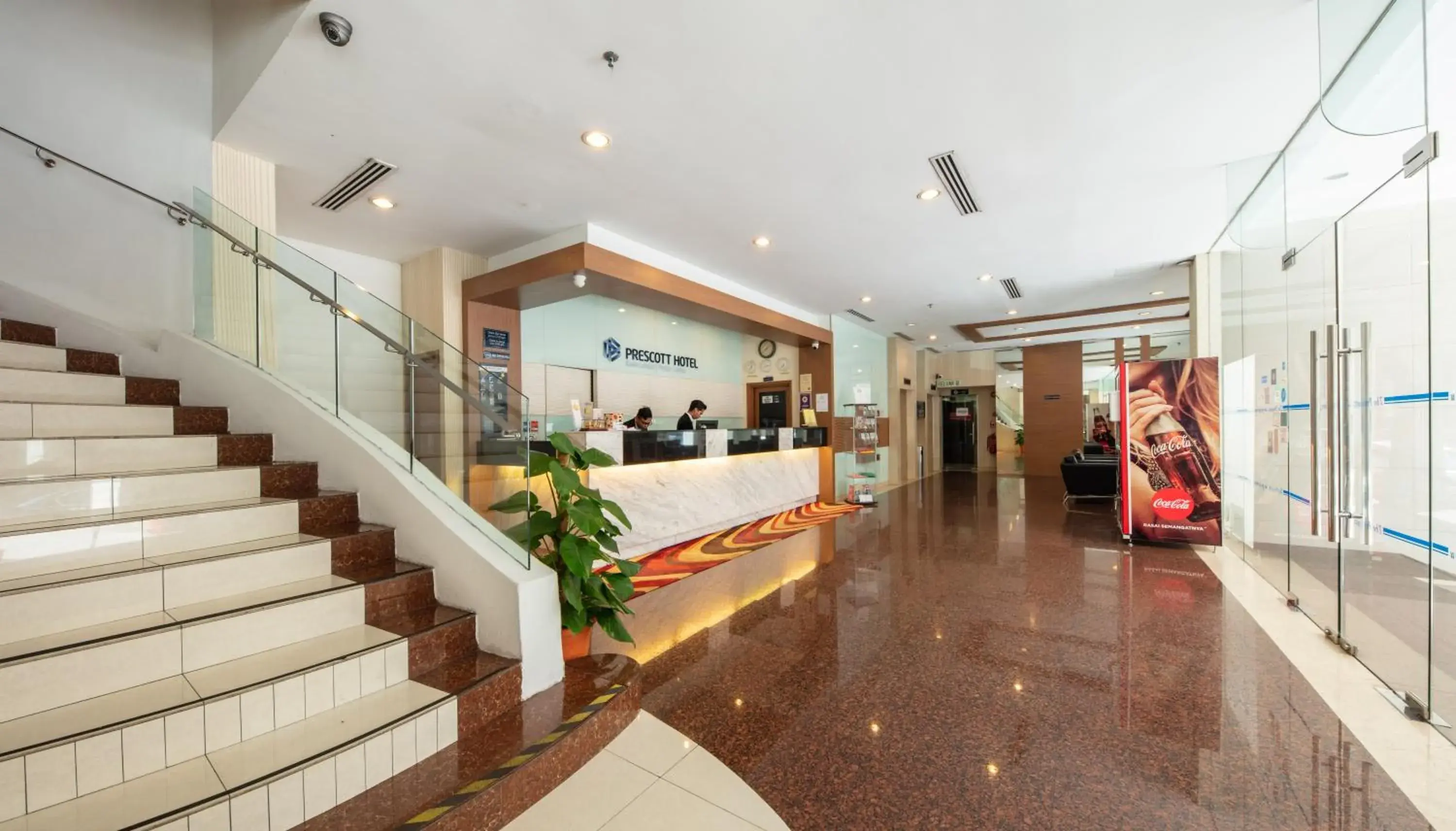 Lobby or reception in Prescott Hotel Kuala Lumpur Medan Tuanku Lobby or reception in Prescott Hotel Kuala Lumpur Medan Tuanku