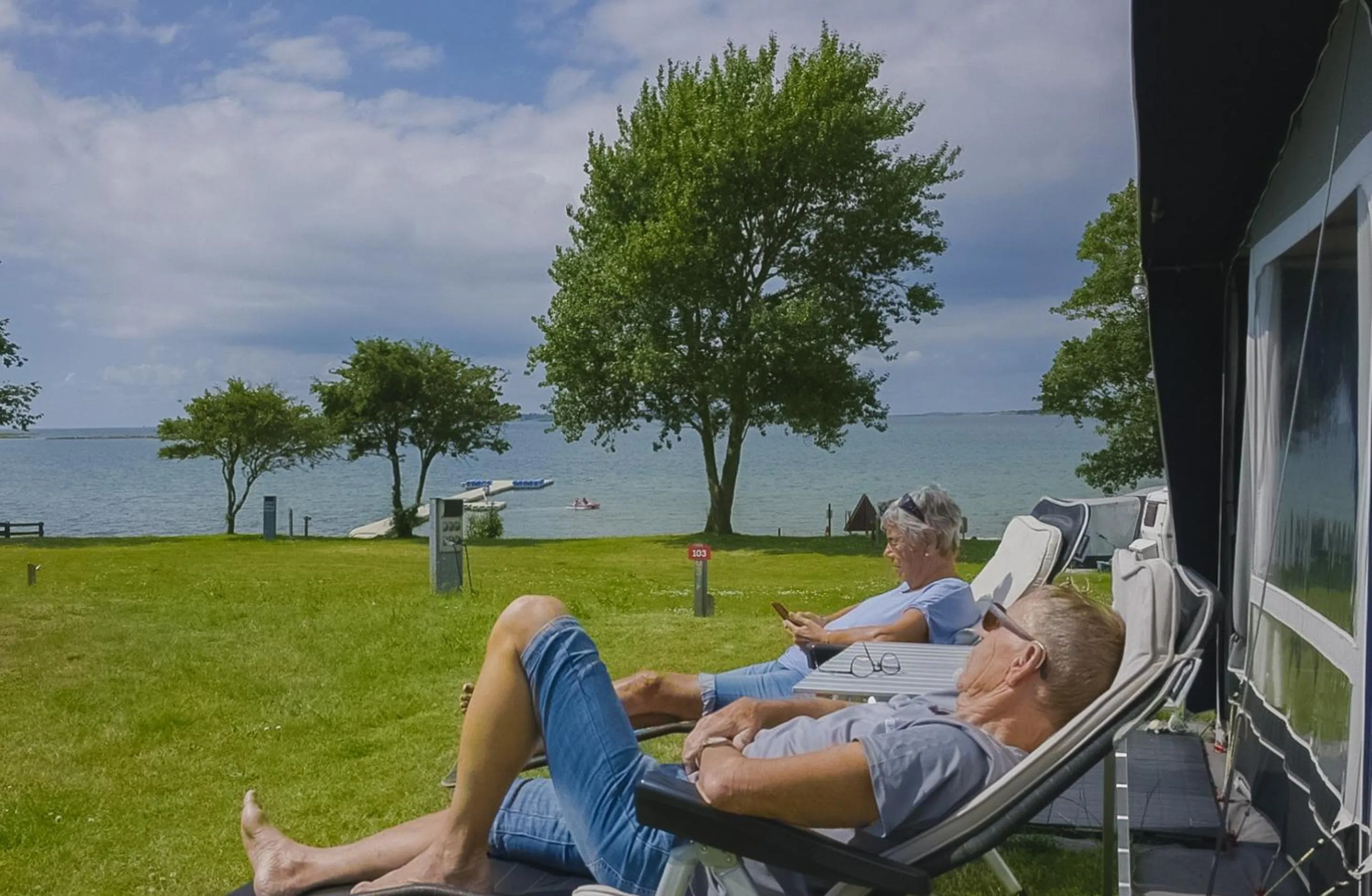 View (from property/room) in First Camp Bøjden Strand