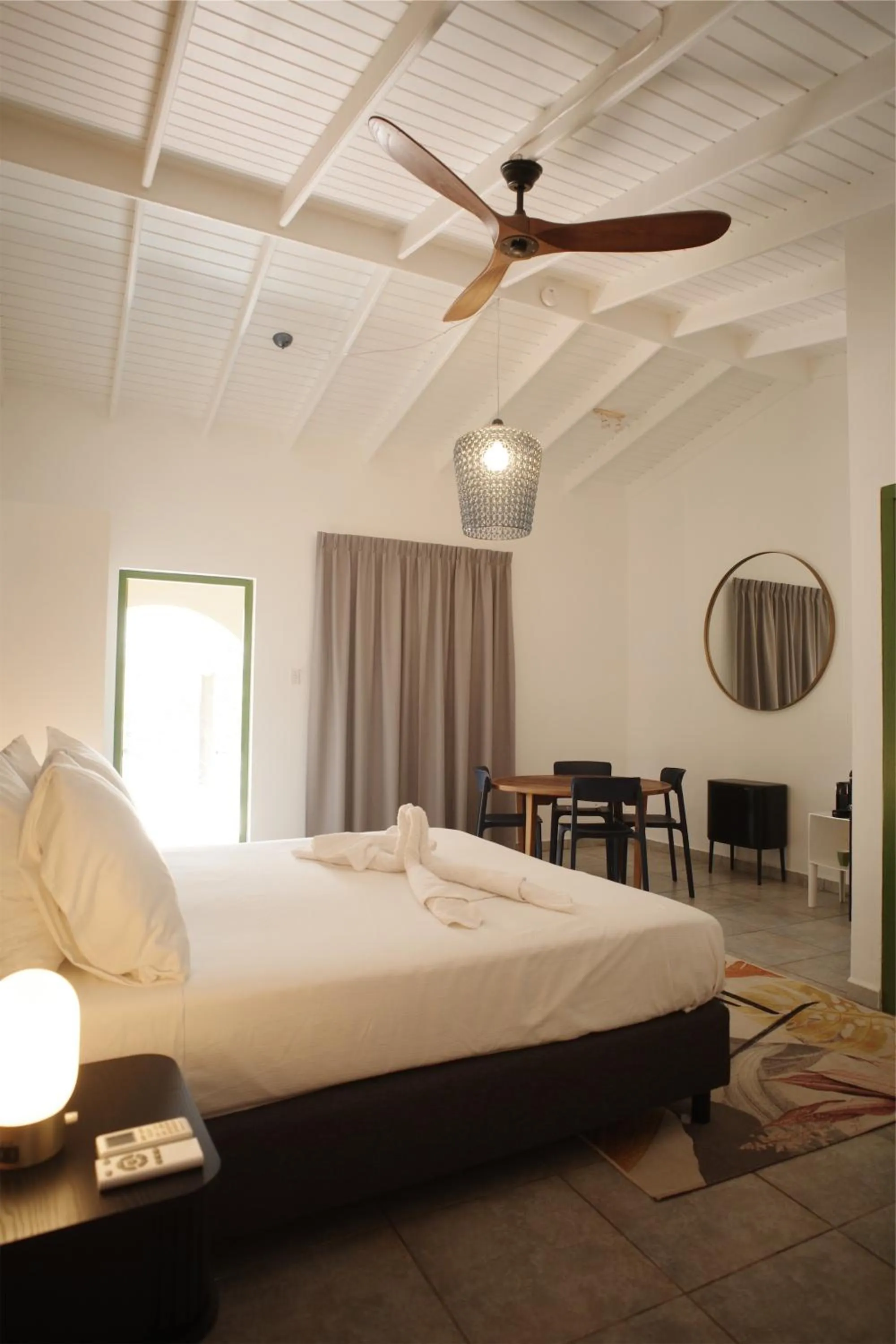 Bed in The Lizard Boutique Hotel