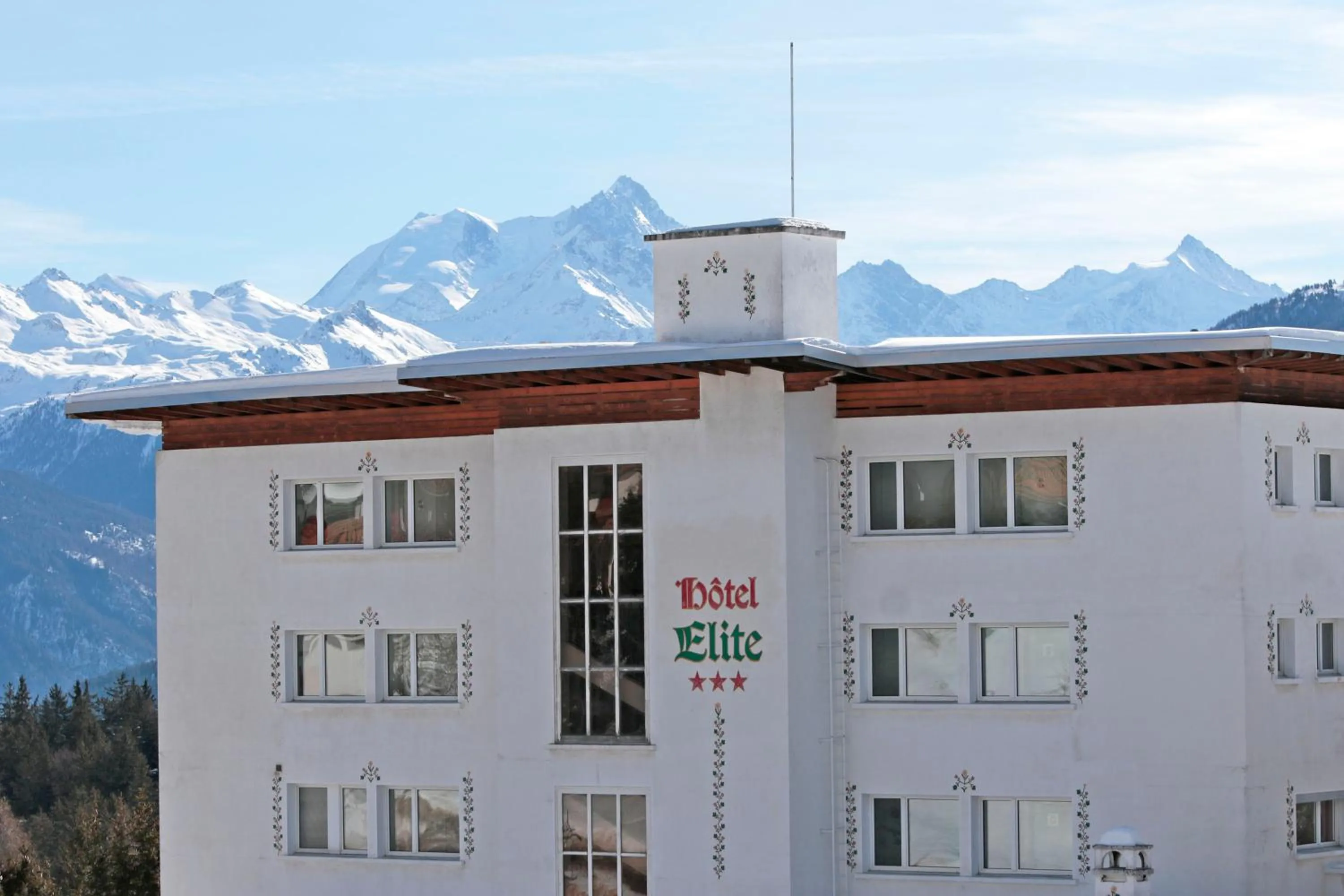 Bird's eye view in Hotel Elite