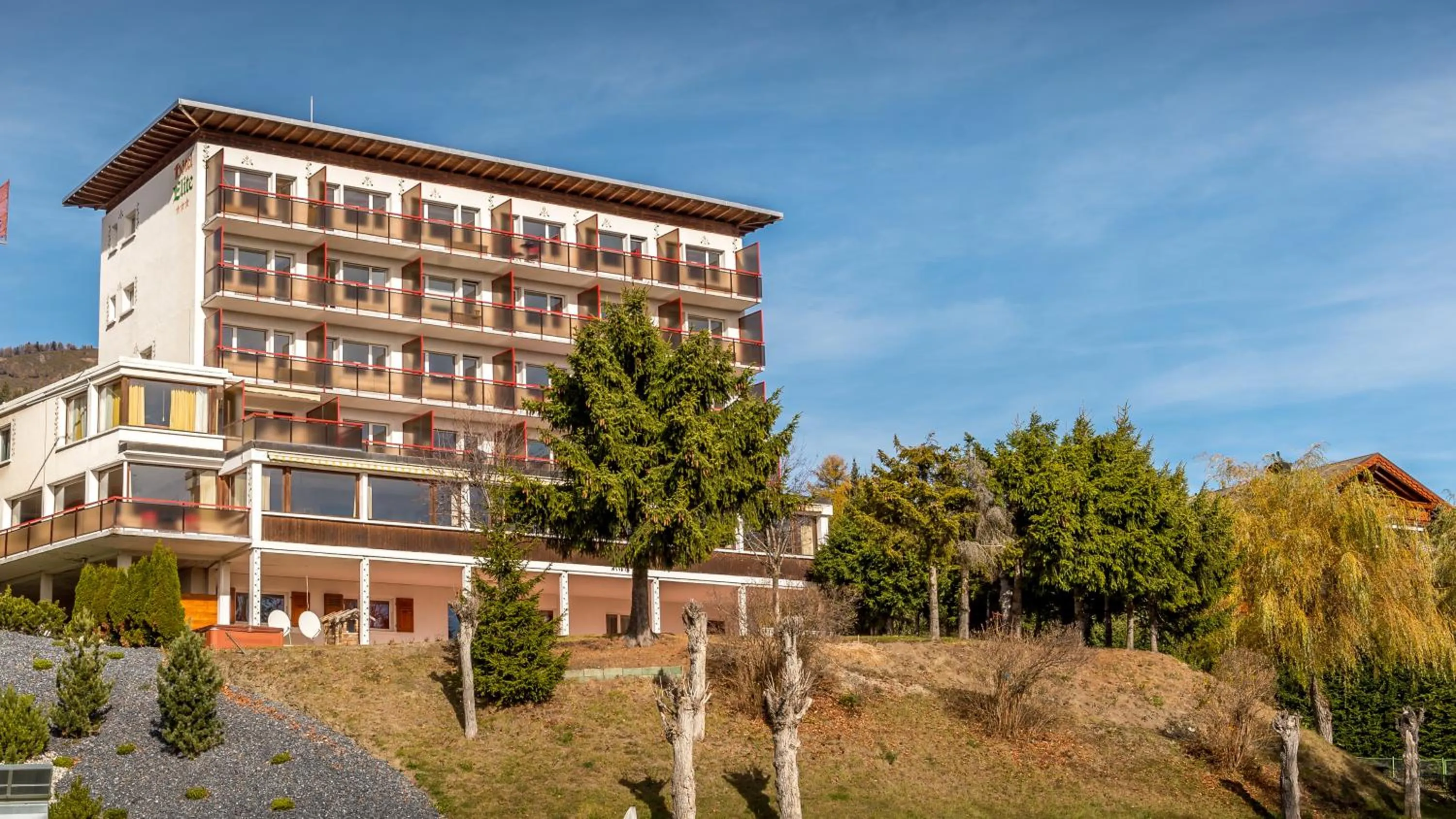 Bird's eye view in Hotel Elite