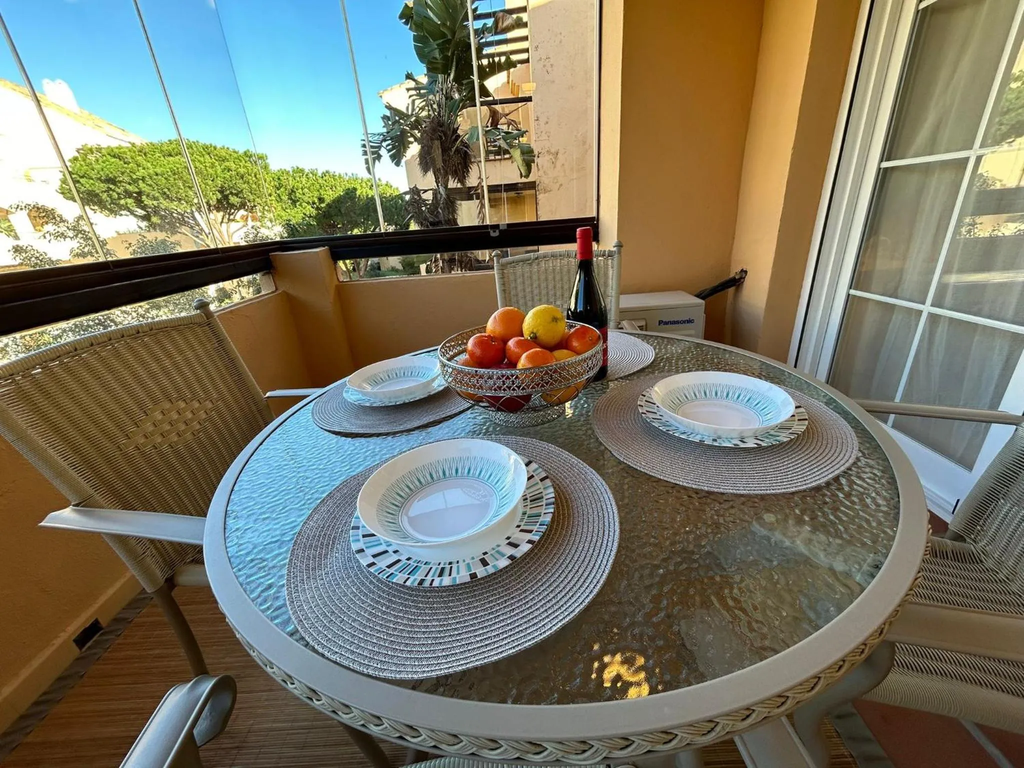 View (from property/room) in Elviria beach front apartment
