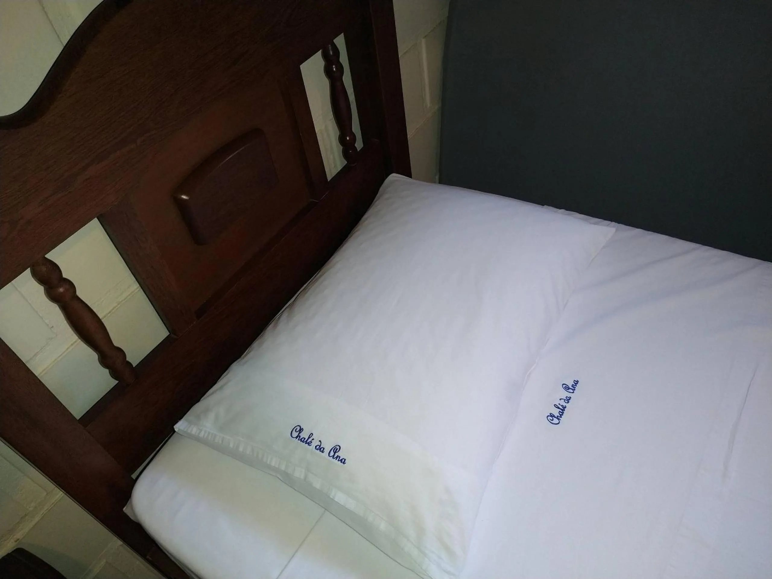 Bed in Chalé da Ana