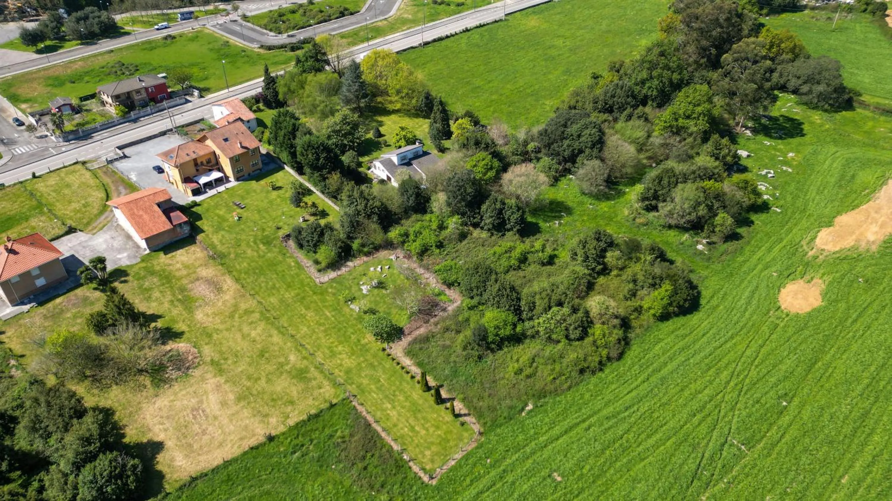 Bird's eye view in Posada El Trasmerano