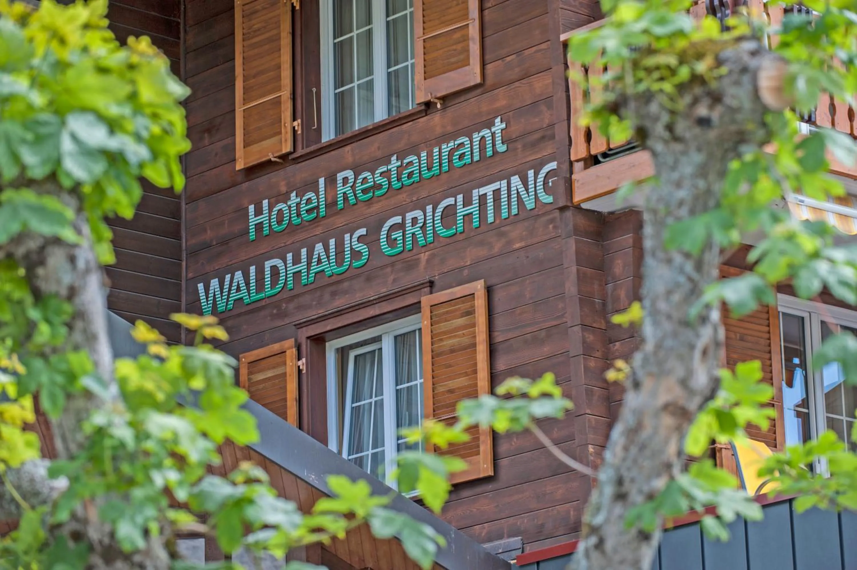 Property building in Hotel Restaurant Waldhaus