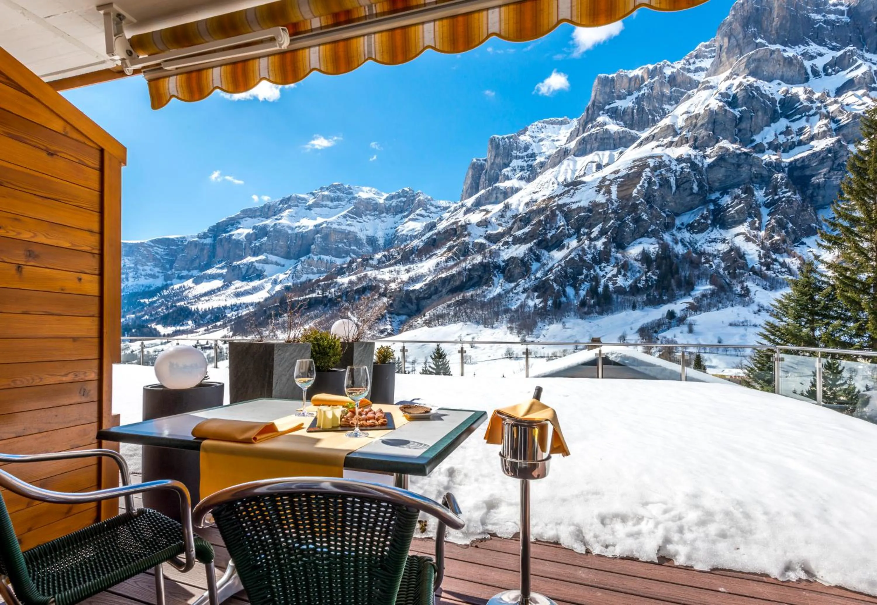 Natural landscape in Hotel Restaurant Waldhaus