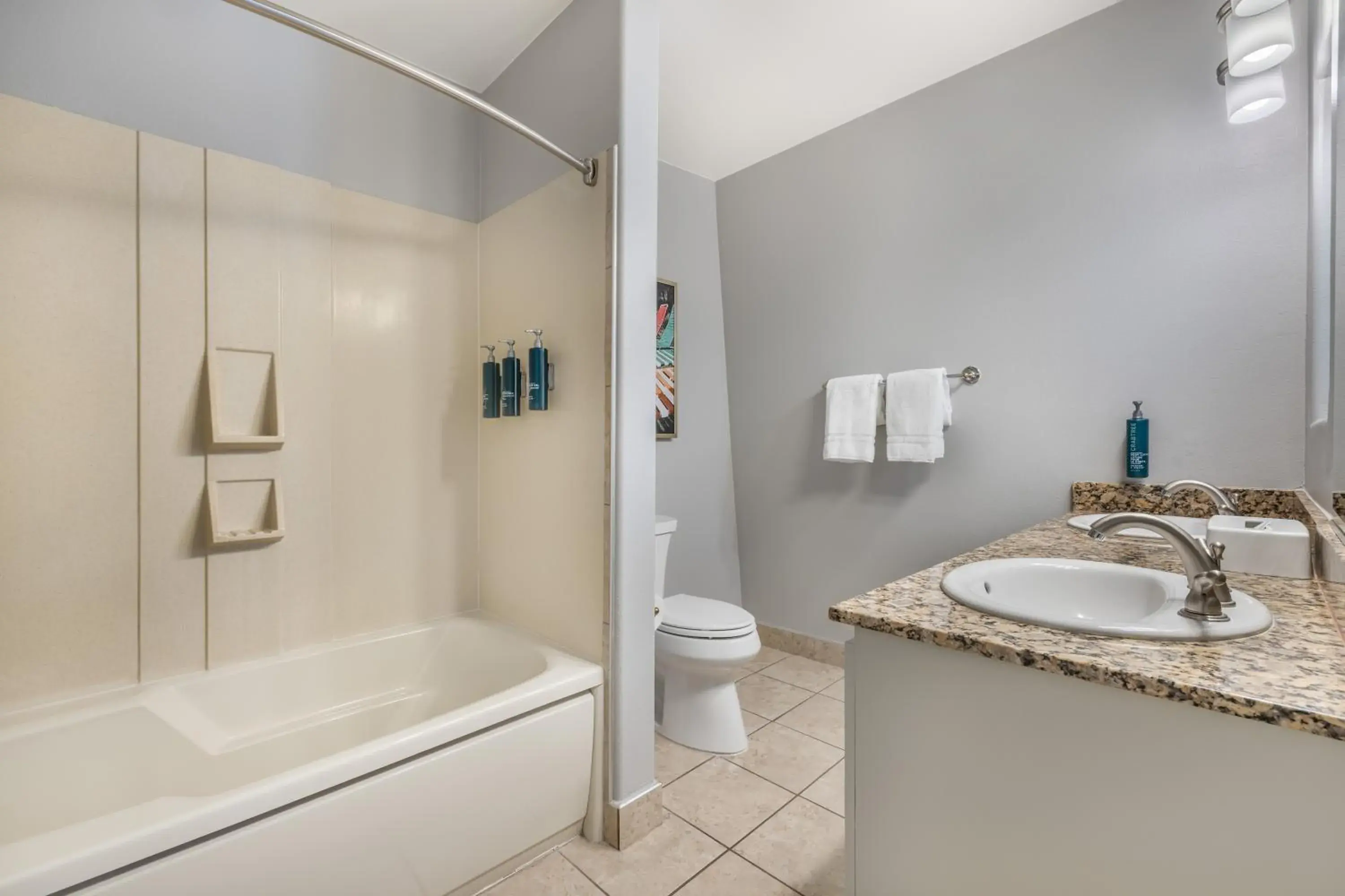 Bathroom in Hilton Vacation Club Palm Canyon Palm Springs Bathroom in Hilton Vacation Club Palm Canyon Palm Springs