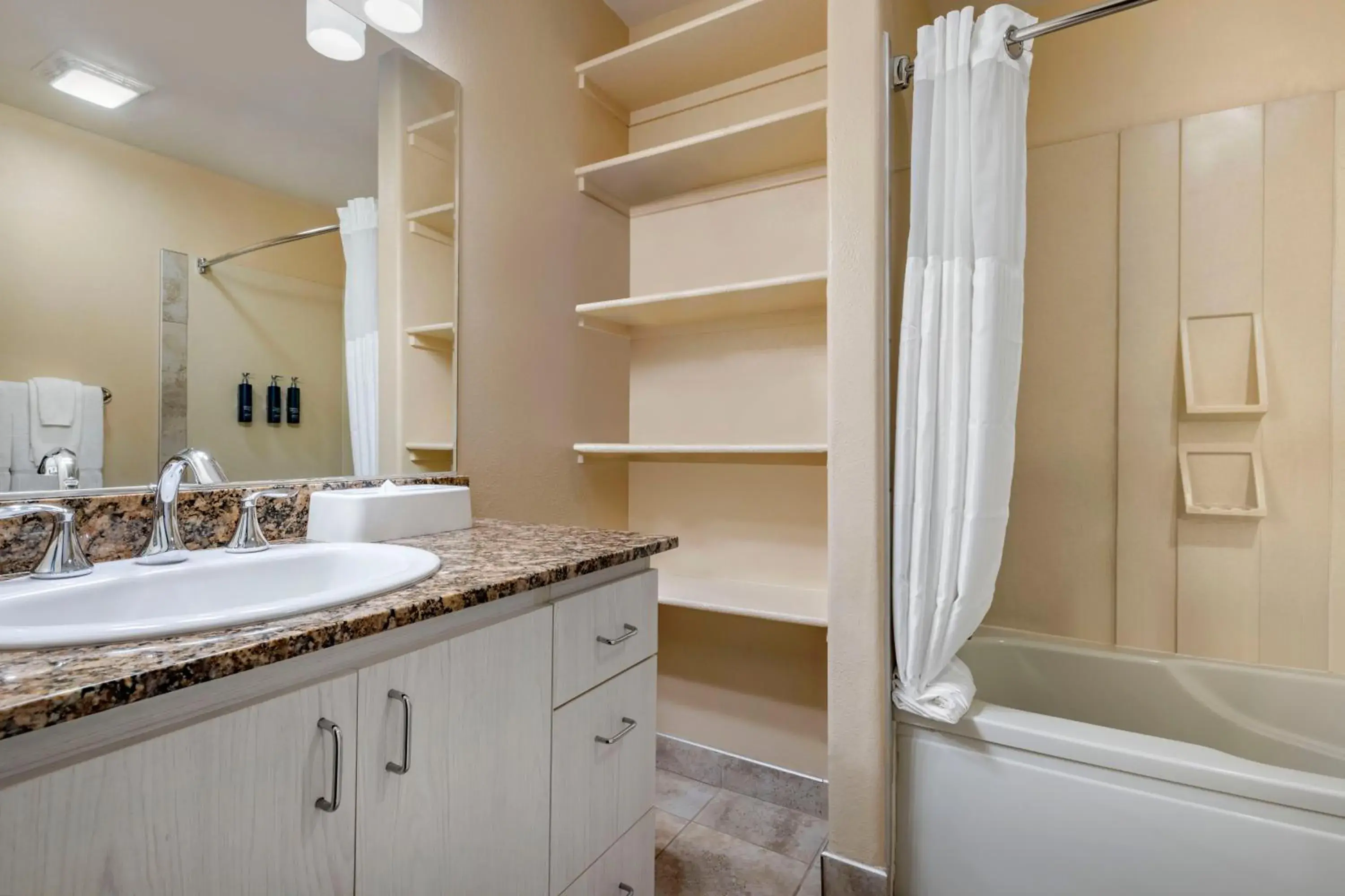 Bathroom in Hilton Vacation Club Palm Canyon Palm Springs Bathroom in Hilton Vacation Club Palm Canyon Palm Springs