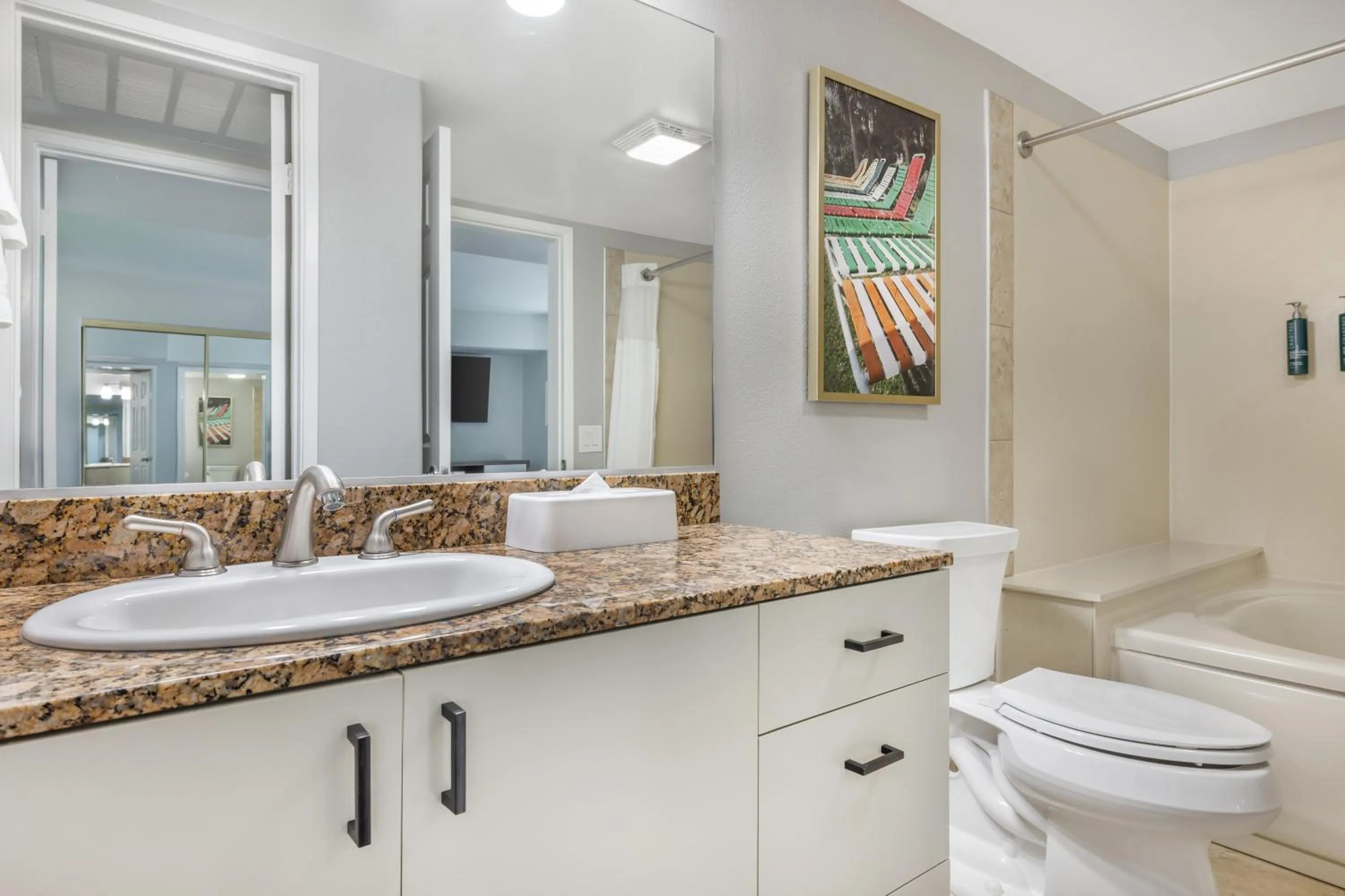 Bathroom in Hilton Vacation Club Palm Canyon Palm Springs