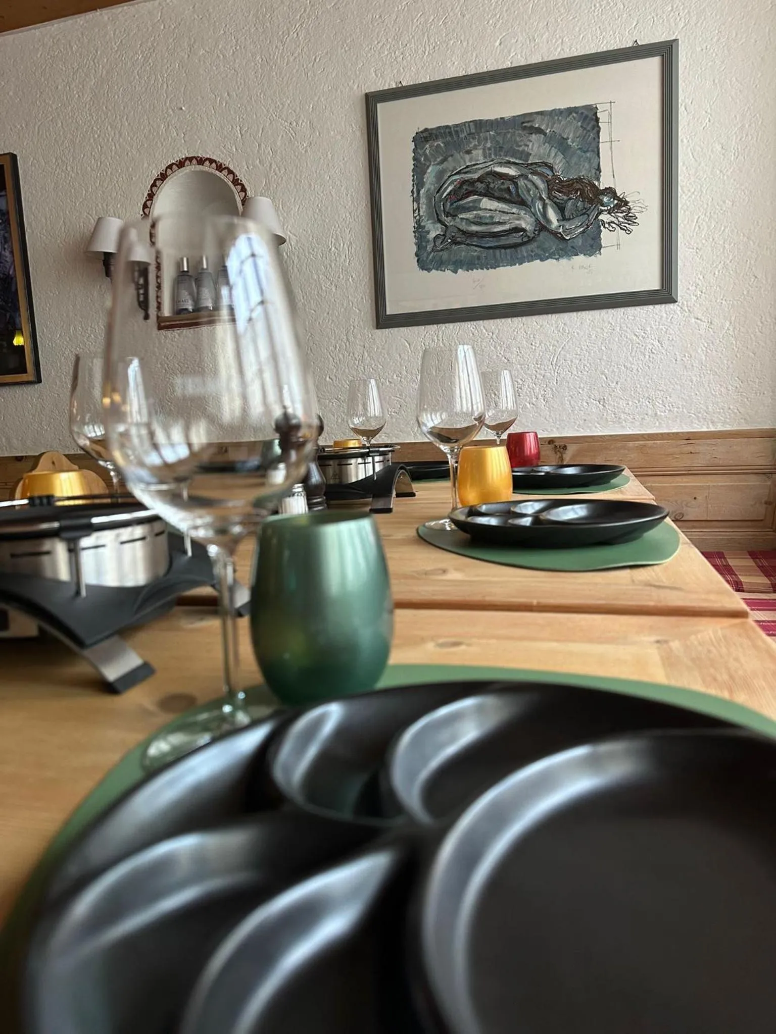 Food and drinks in Poschiavo Suisse Hotel