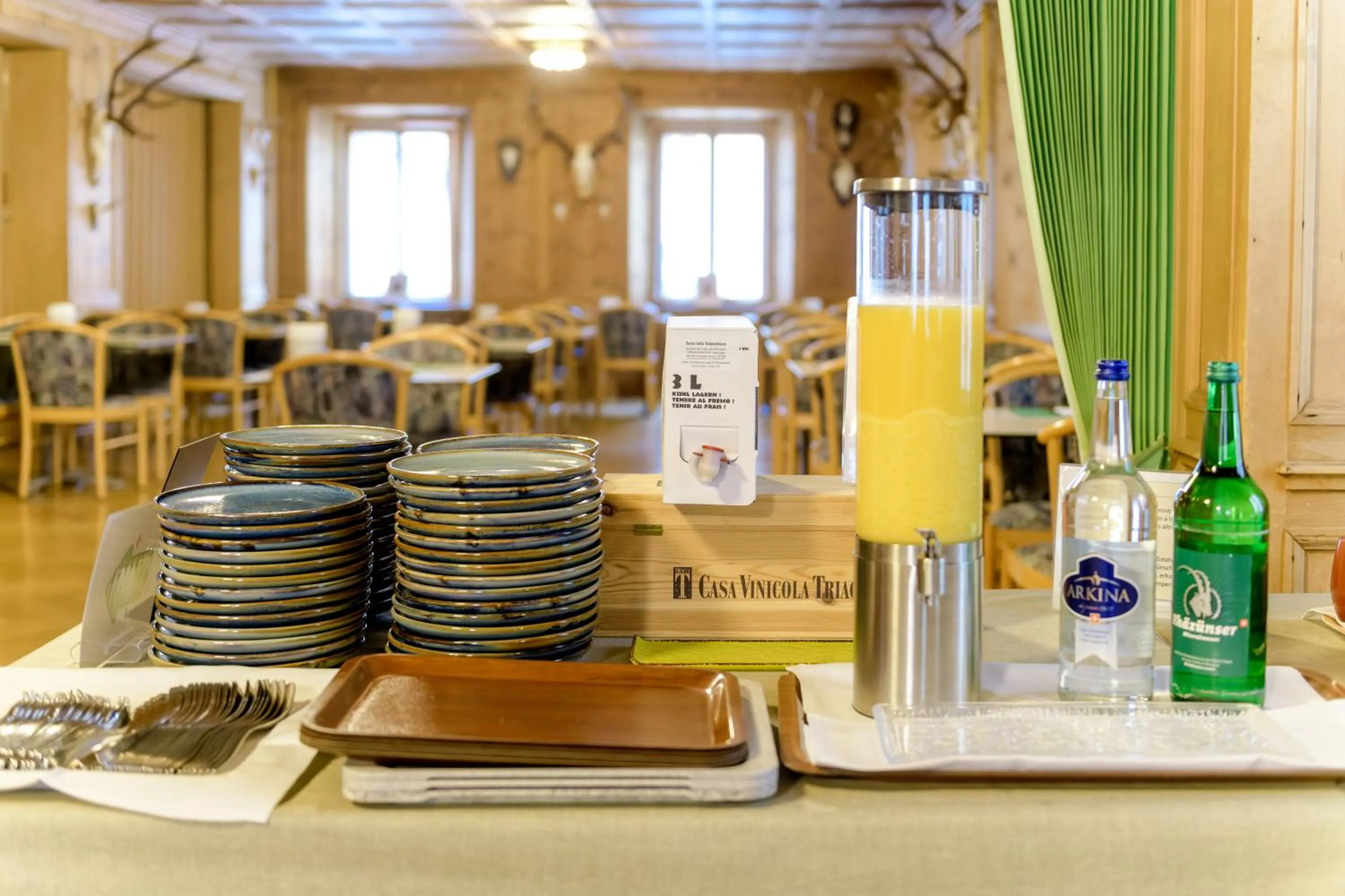 Food and drinks in Poschiavo Suisse Hotel