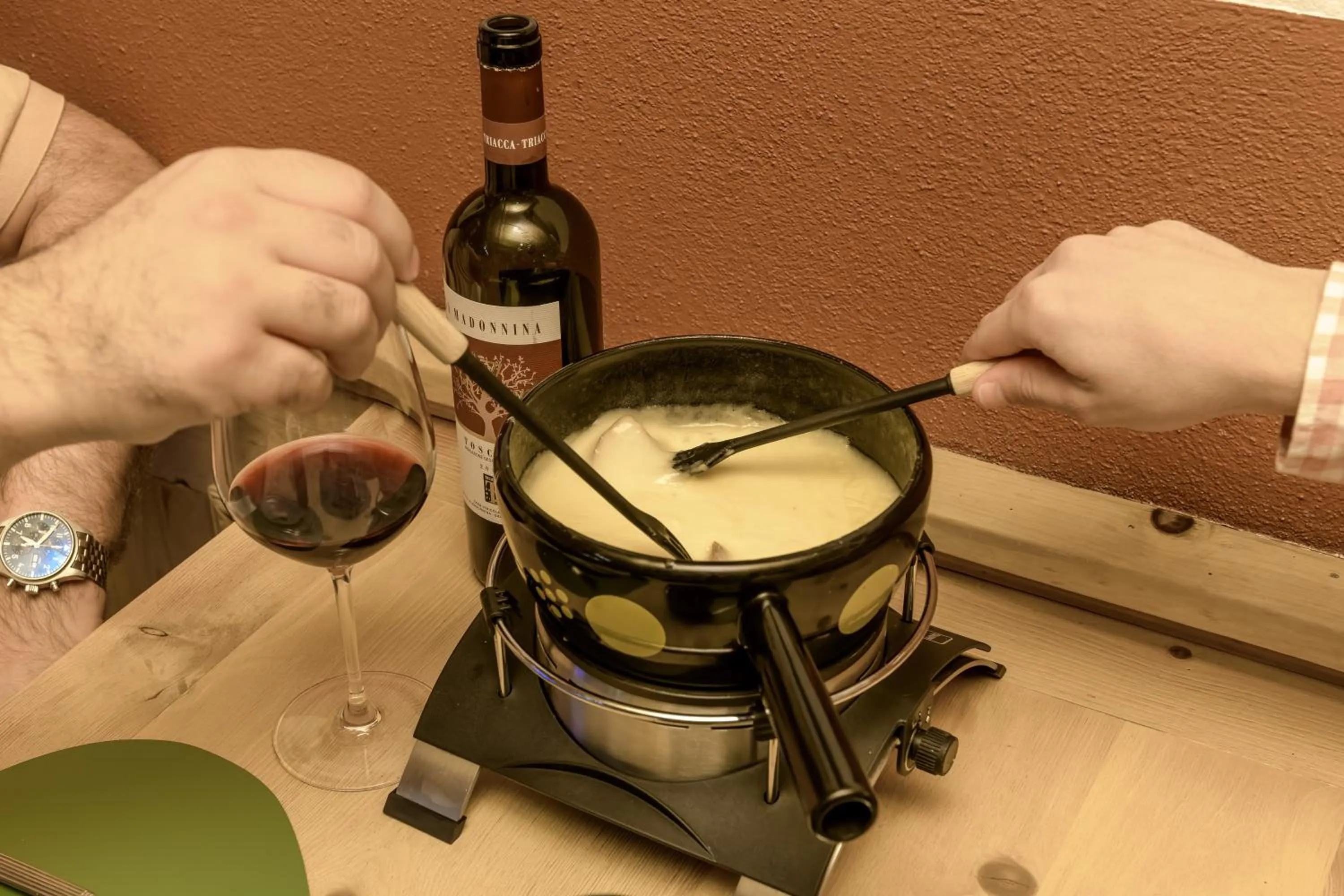 Food and drinks in Poschiavo Suisse Hotel