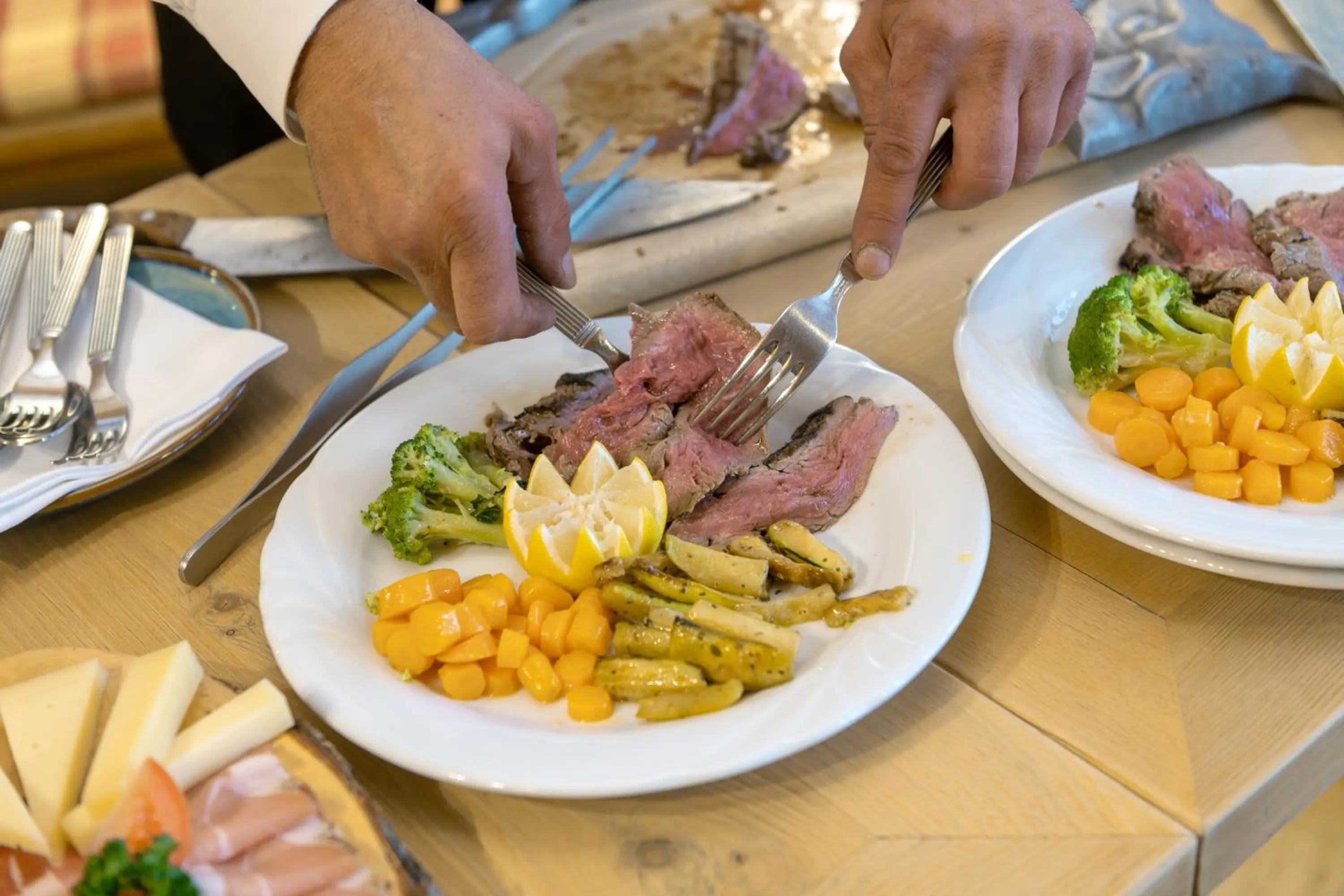 Food and drinks in Poschiavo Suisse Hotel