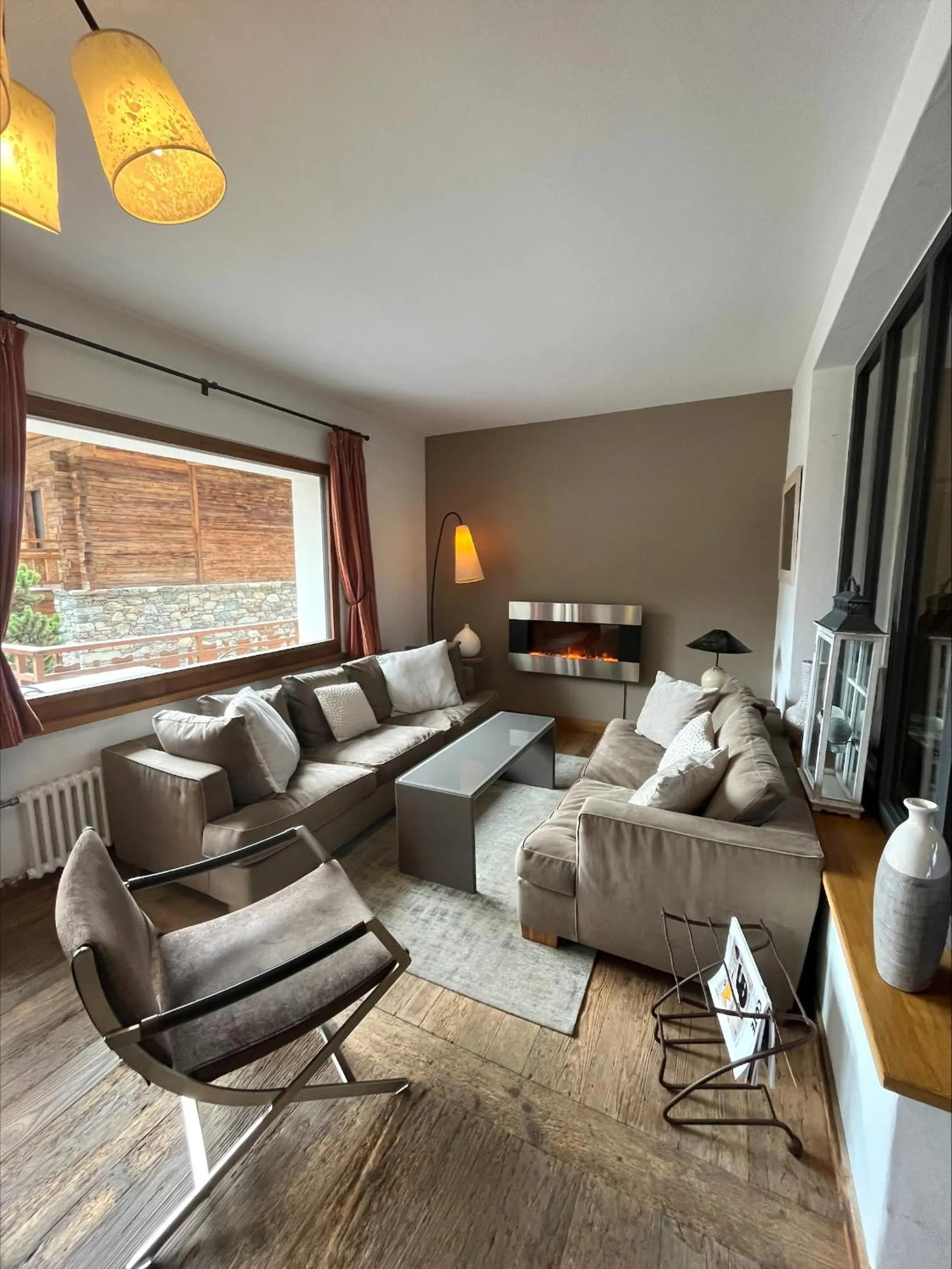 Living room in Hotel Ermitage Verbier