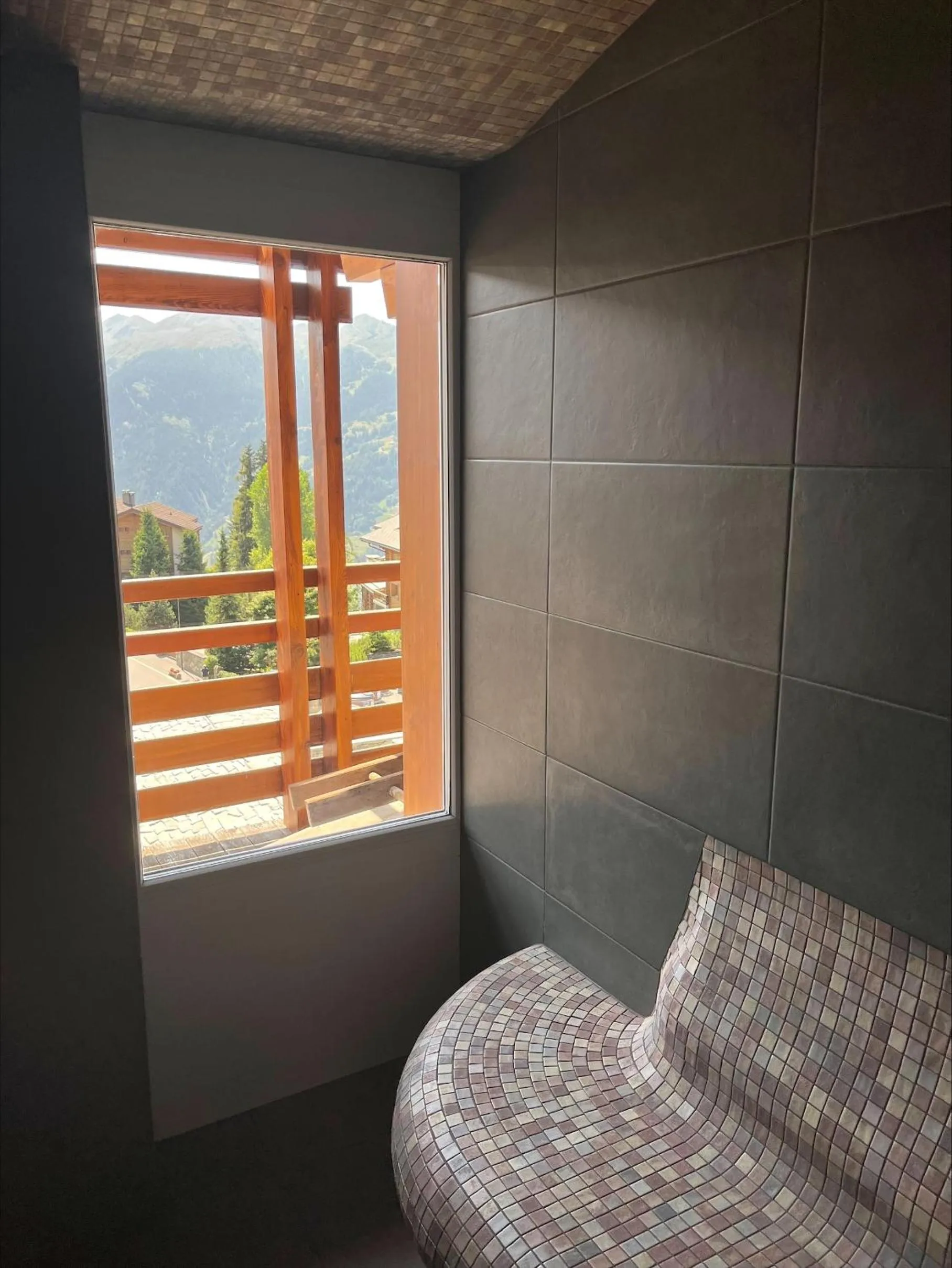 Steam room in Hotel Ermitage Verbier